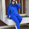 ست هودی شلوار بقل زیپ ( پک 7 تایی )
