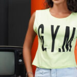 تاپ حلقه باز کیمونو Gym