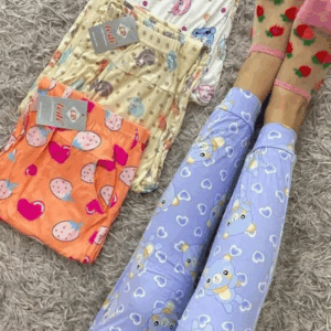 شلوار گیاهی لیدی جیب دار
