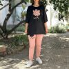 ست تیشرت شلوار برگ (پک 6 عددی)