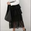 دامن پله ای سارا (پک 2 عددی)