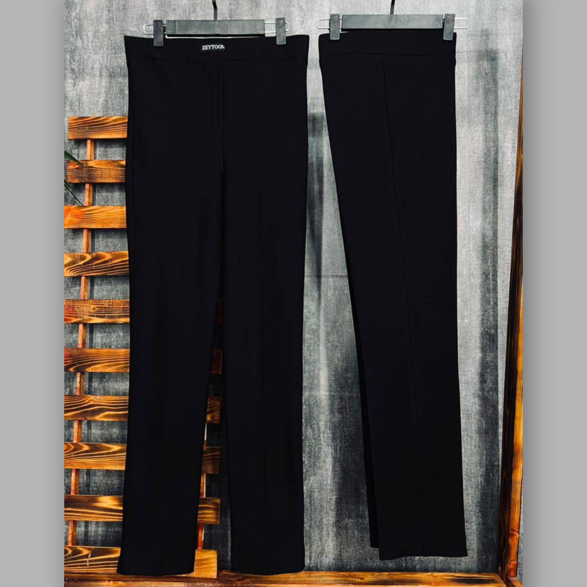 شلوار لگ زنانه جذب قد ۱۰۰ (پک 4 عددی)