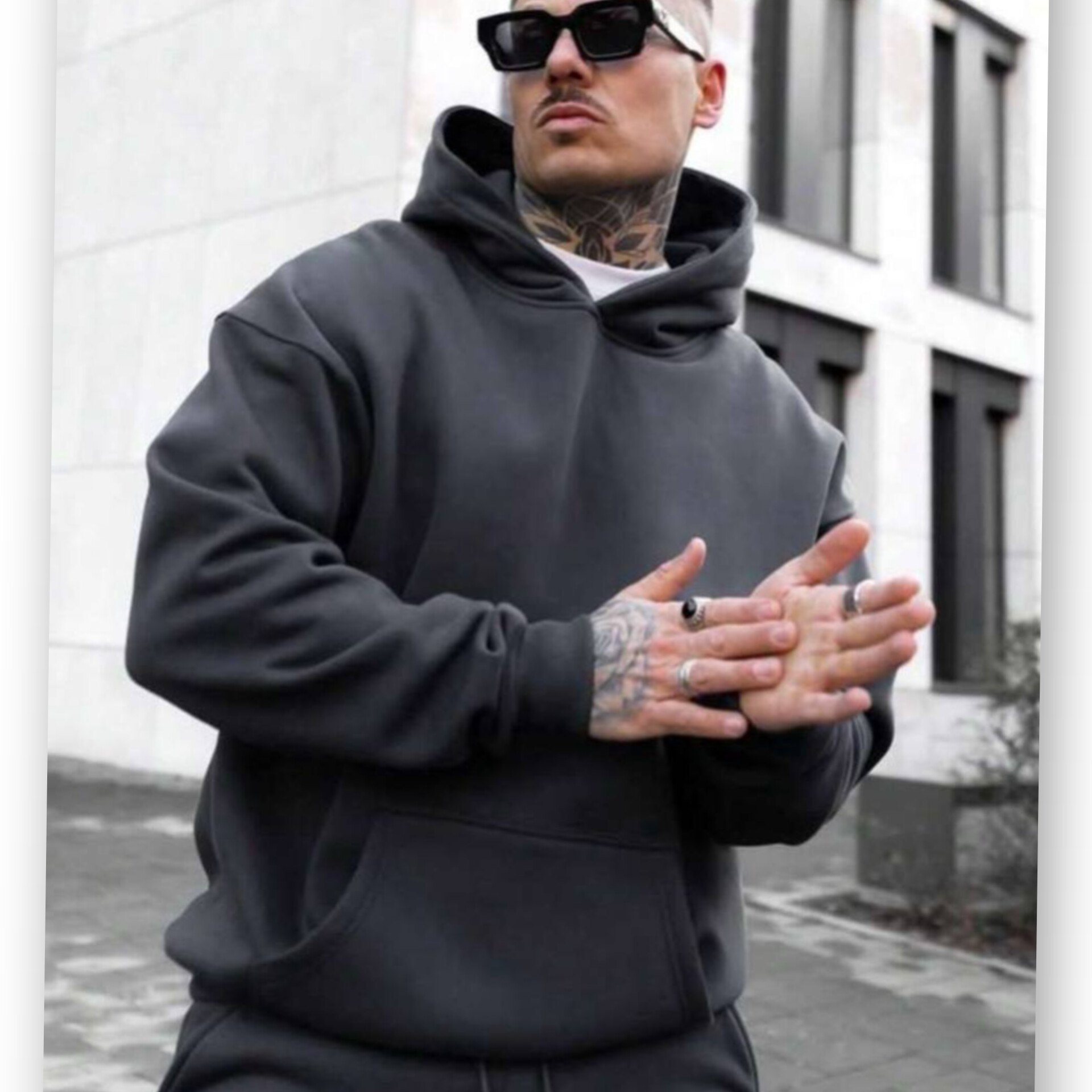 هودی بیسیک جیب کانگورویی (پک 6 عددی)