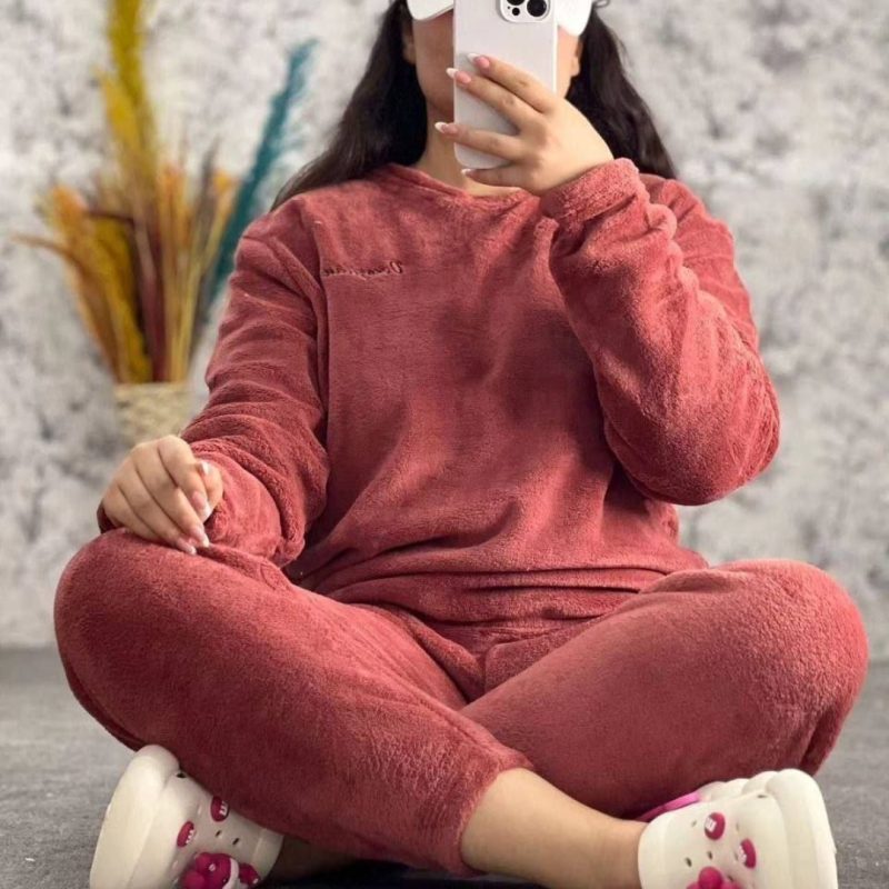 ست بلوز و شلوار تدی (پک 6 عددی)