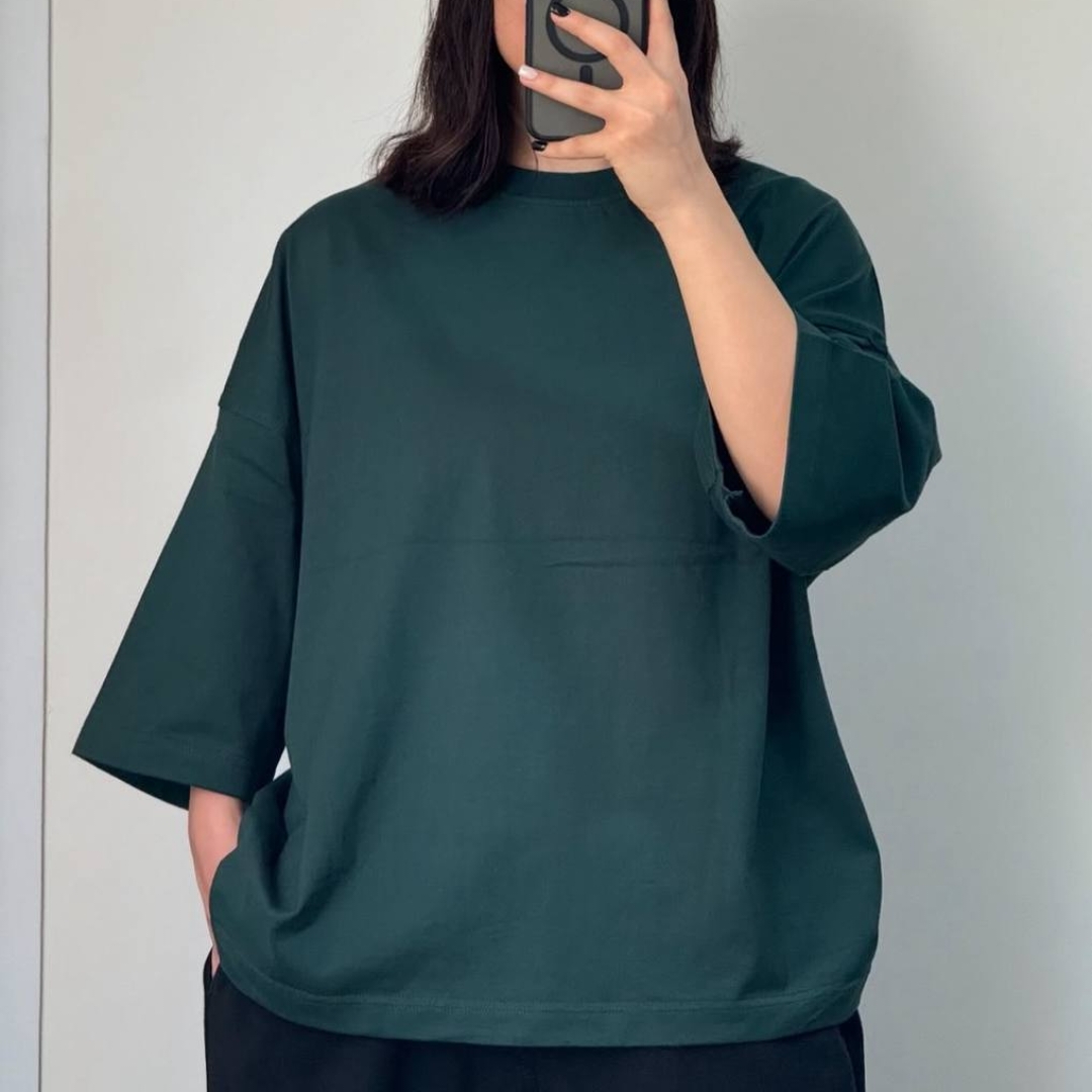 تیشرت باکسی بیسیک (پک 6 عددی)