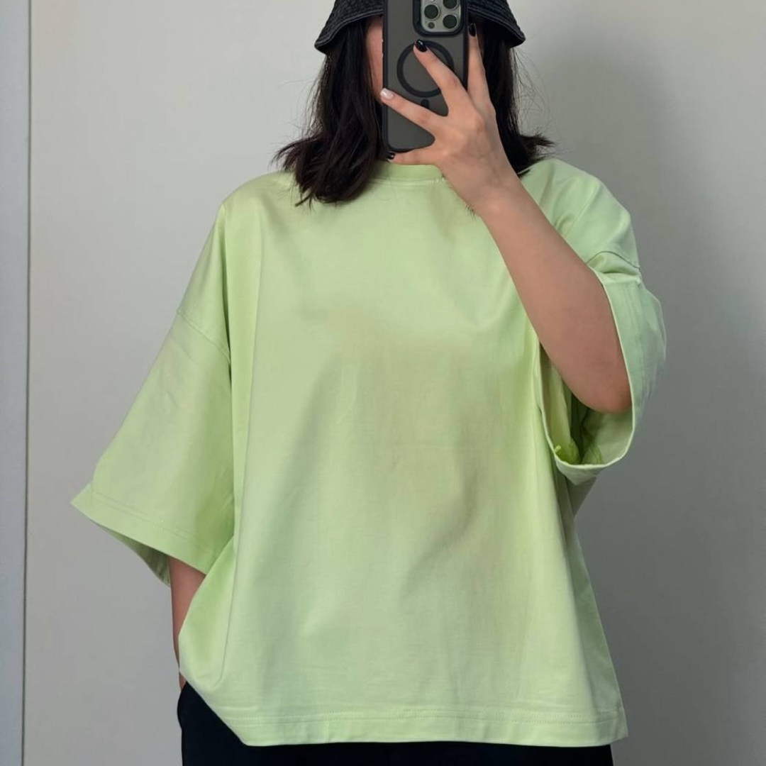 تیشرت باکسی بیسیک (پک 6 عددی)