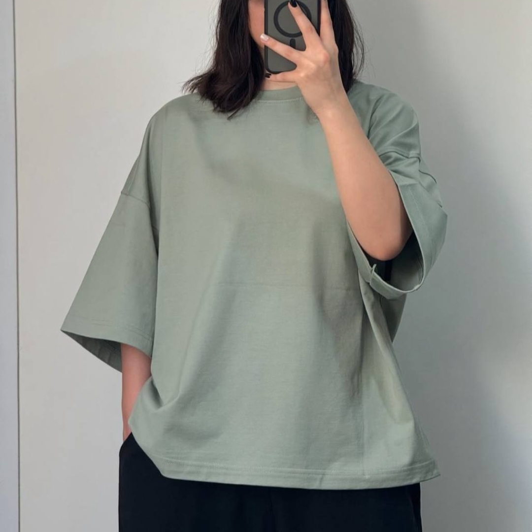 تیشرت باکسی بیسیک (پک 6 عددی)