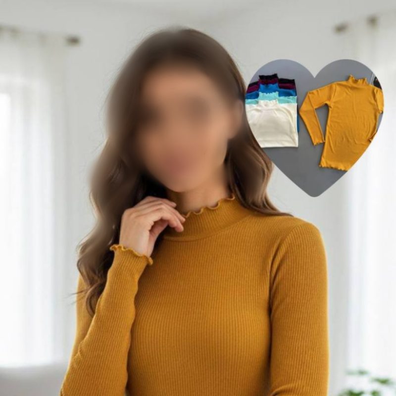 بلوز یقه پنج سانت تمام ژول (پک 6 عددی)