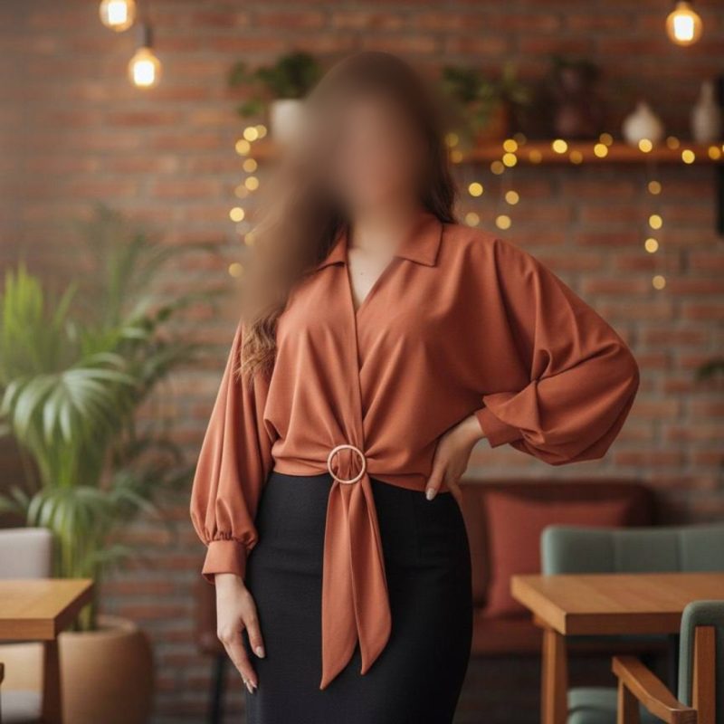 شومیز حلقه ای (پک 8 عددی)