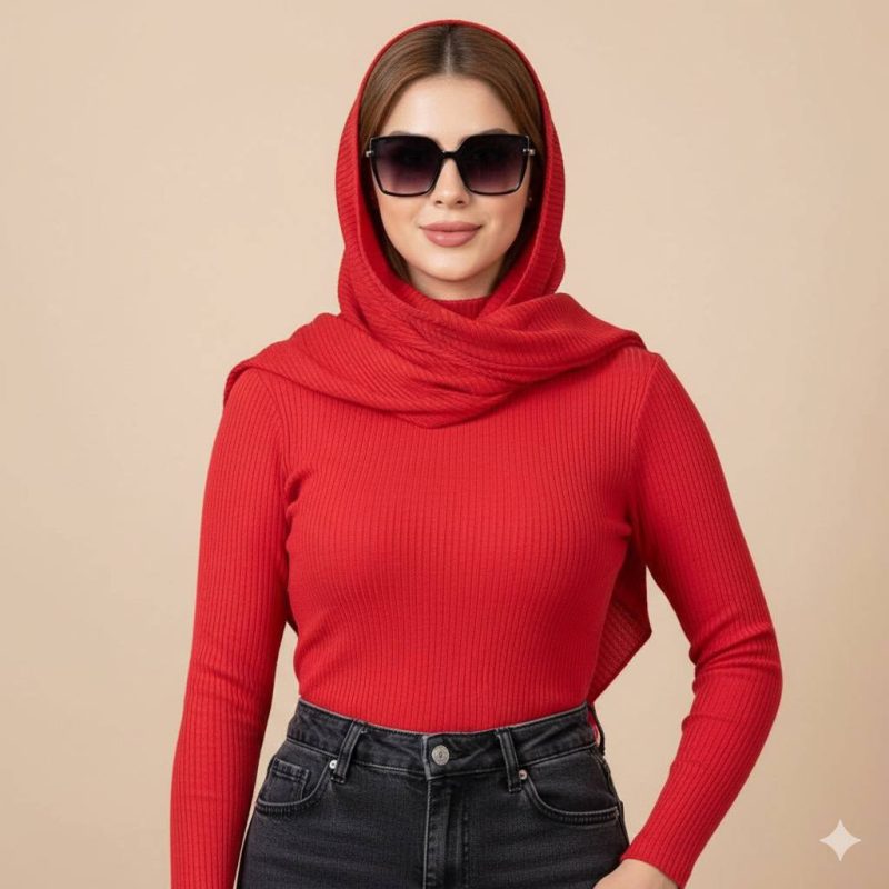 بلوز بیسیک یقه ۳ سانت (پک 6 عددی)