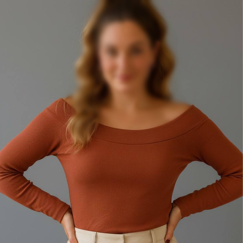 بلوزاستین بلند یقه دلبر (پک 6 عددی)