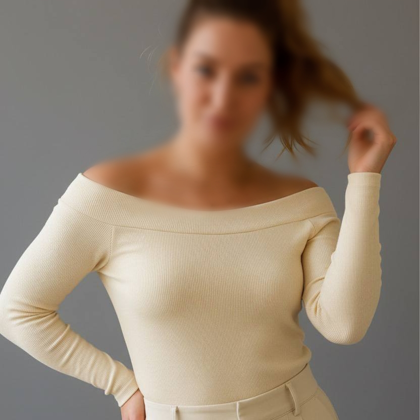 بلوزاستین بلند یقه دلبر (پک 6 عددی)