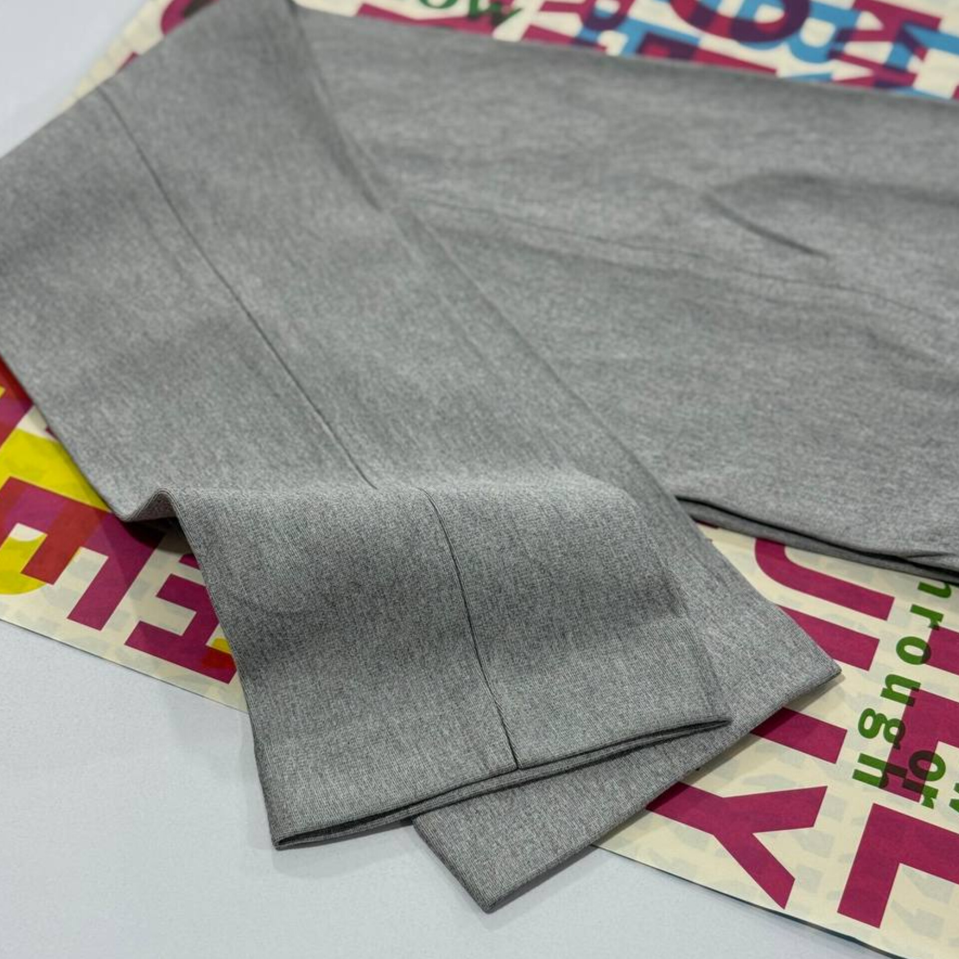 شلوار لگ سورن دمپا قد ٩٠ چاکدار سایز بزرگ (پک 3 عددی)