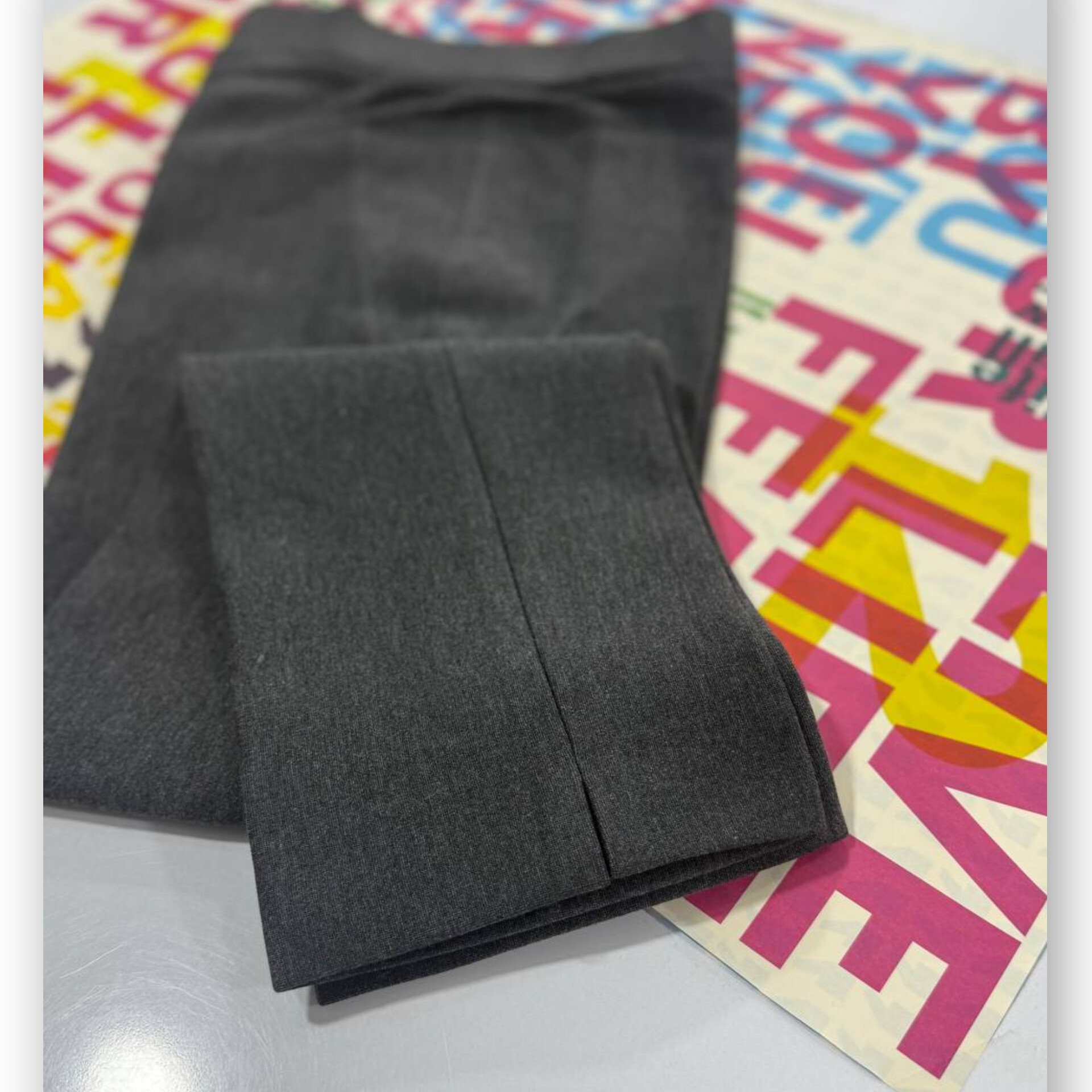 شلوار لگ سورن دمپا قد ٩٠ چاکدار سایز متوسط (پک 4 عددی)