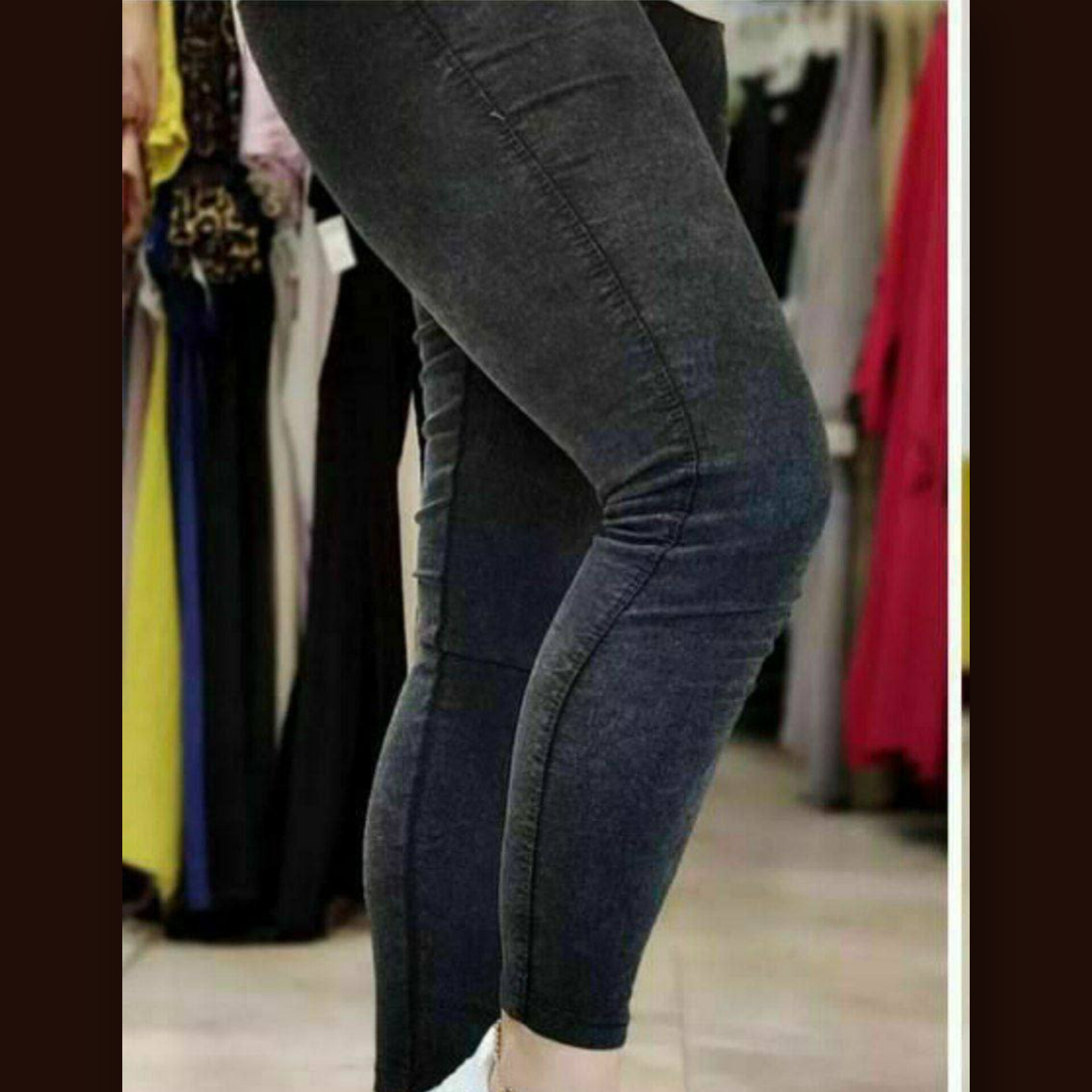 شلوار لی جذب کشی قد ۹۰ تا ۹۴ (پک 6 عددی)