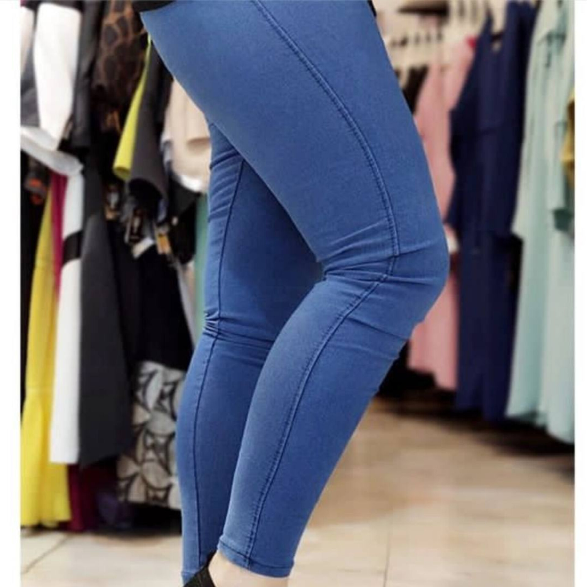 شلوار لی جذب کشی قد ۹۰ تا ۹۴ (پک 6 عددی)