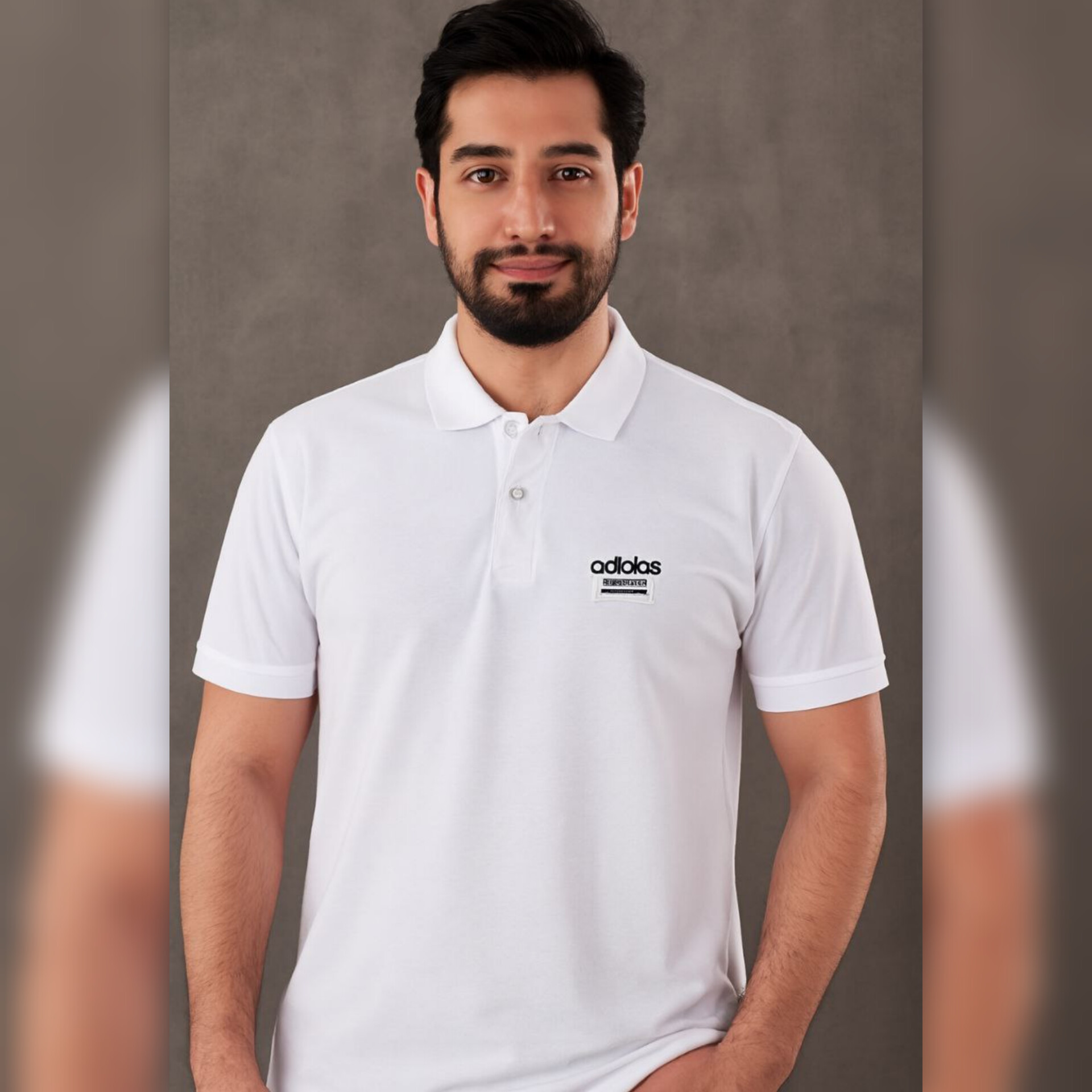 تیشرت مردانه یقه دار دکمه دار (پک 3 عددی)