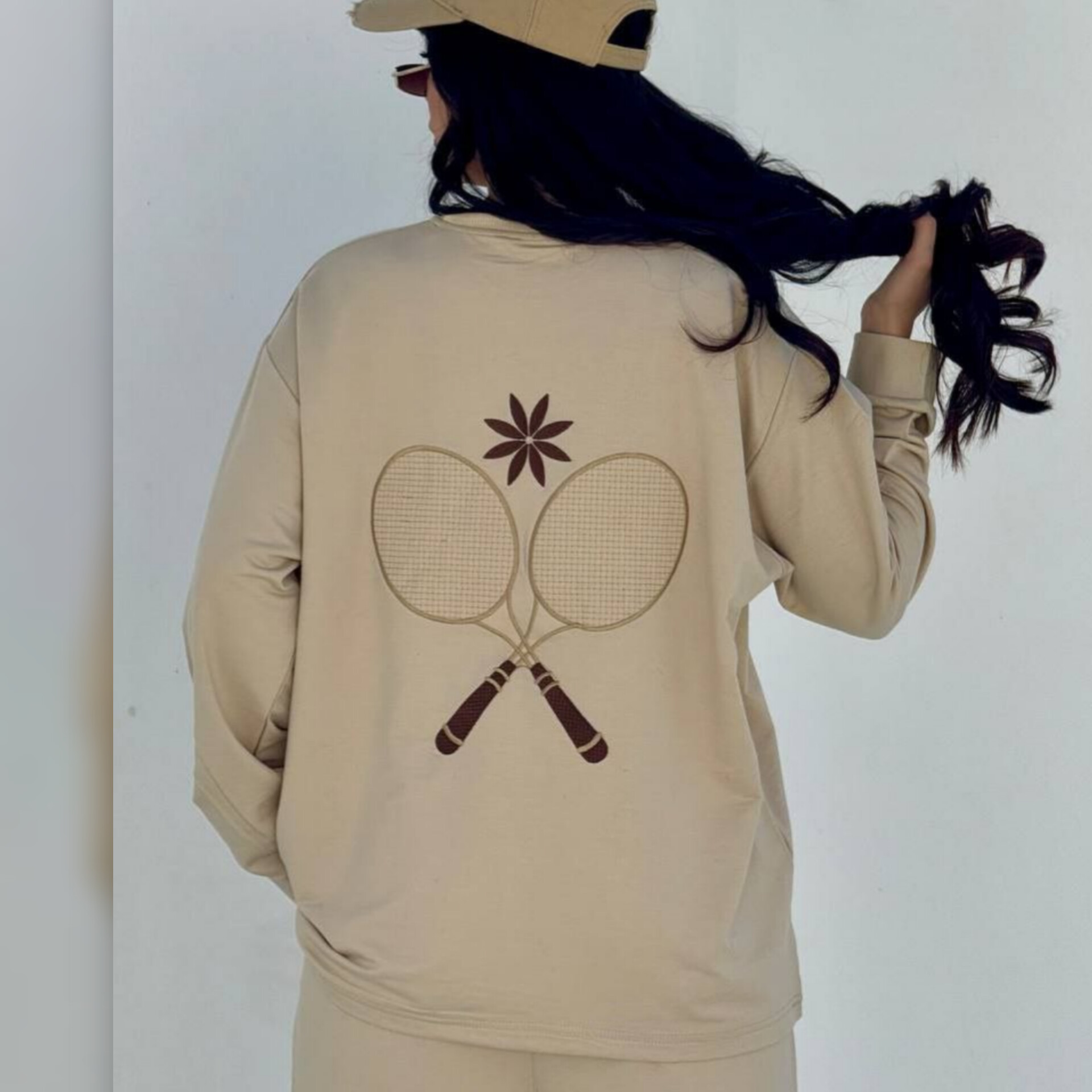 ست بلوزشلوار چاپ بیسبال (پک 6 عددی)