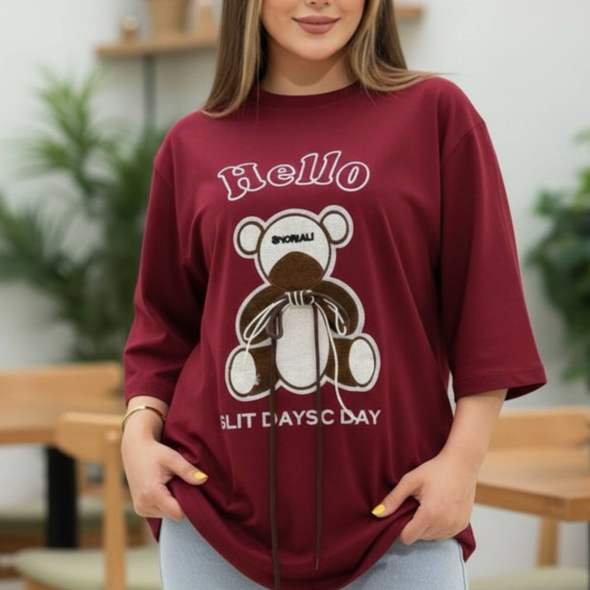 تیشرت لانگ بندی (پک 6 عددی)