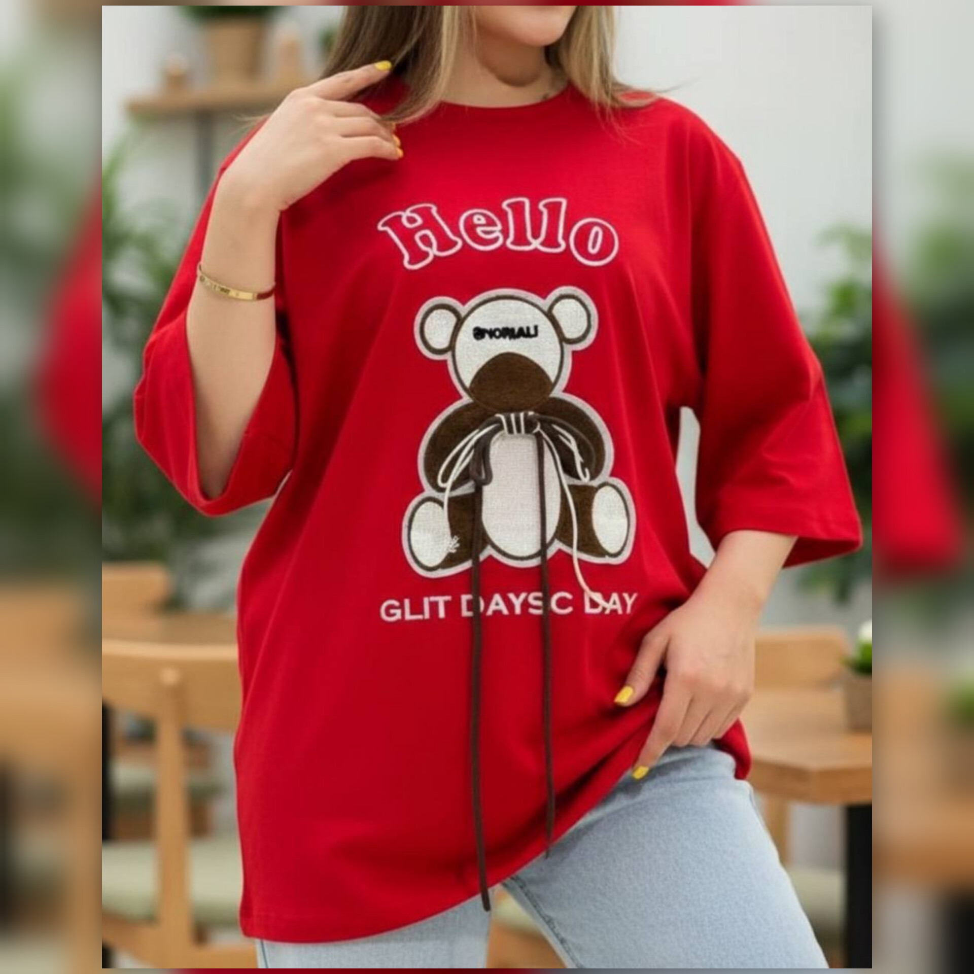 تیشرت لانگ بندی (پک 6 عددی)