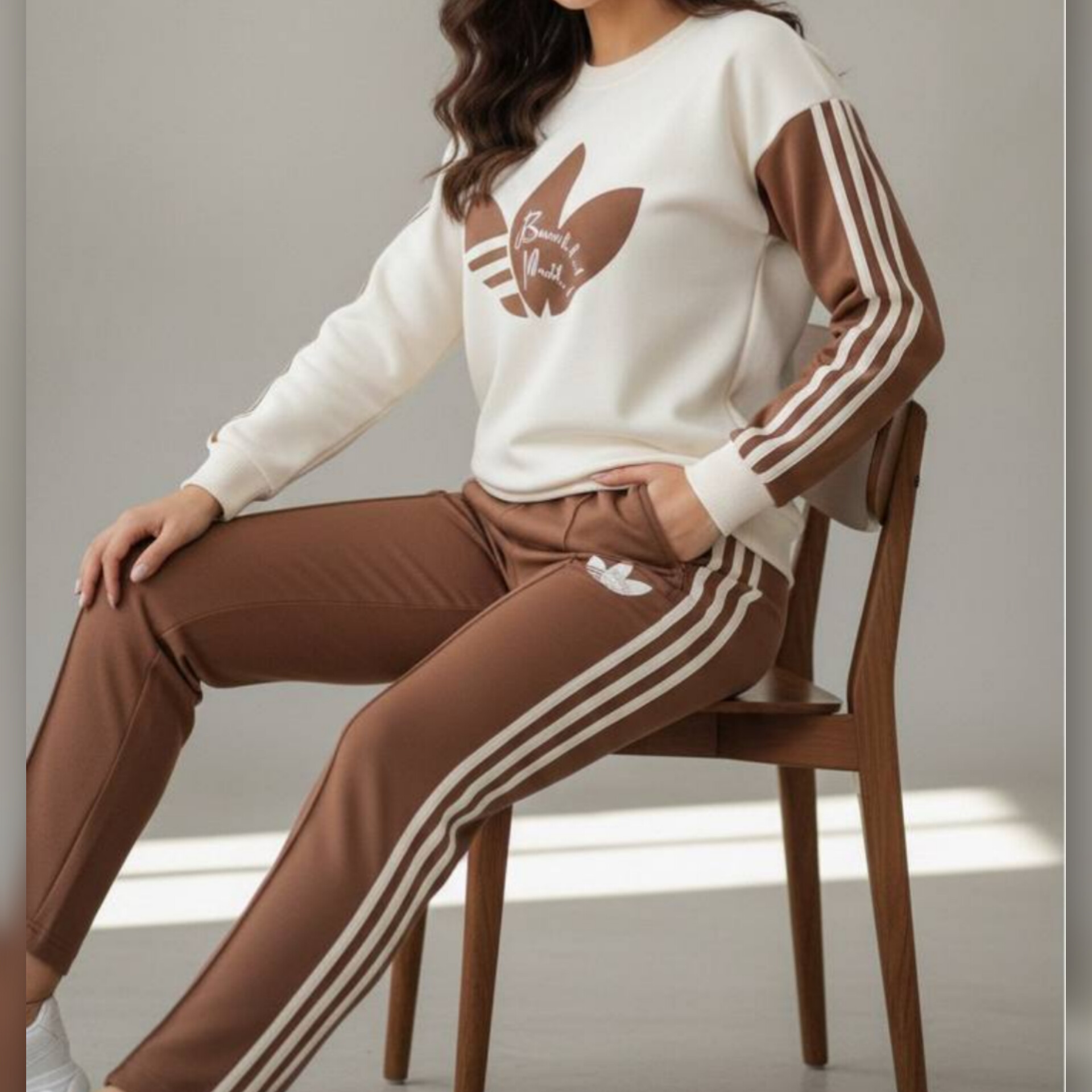 ست بلوز و شلوار سه نوار ادیداس (پک 6 عددی)