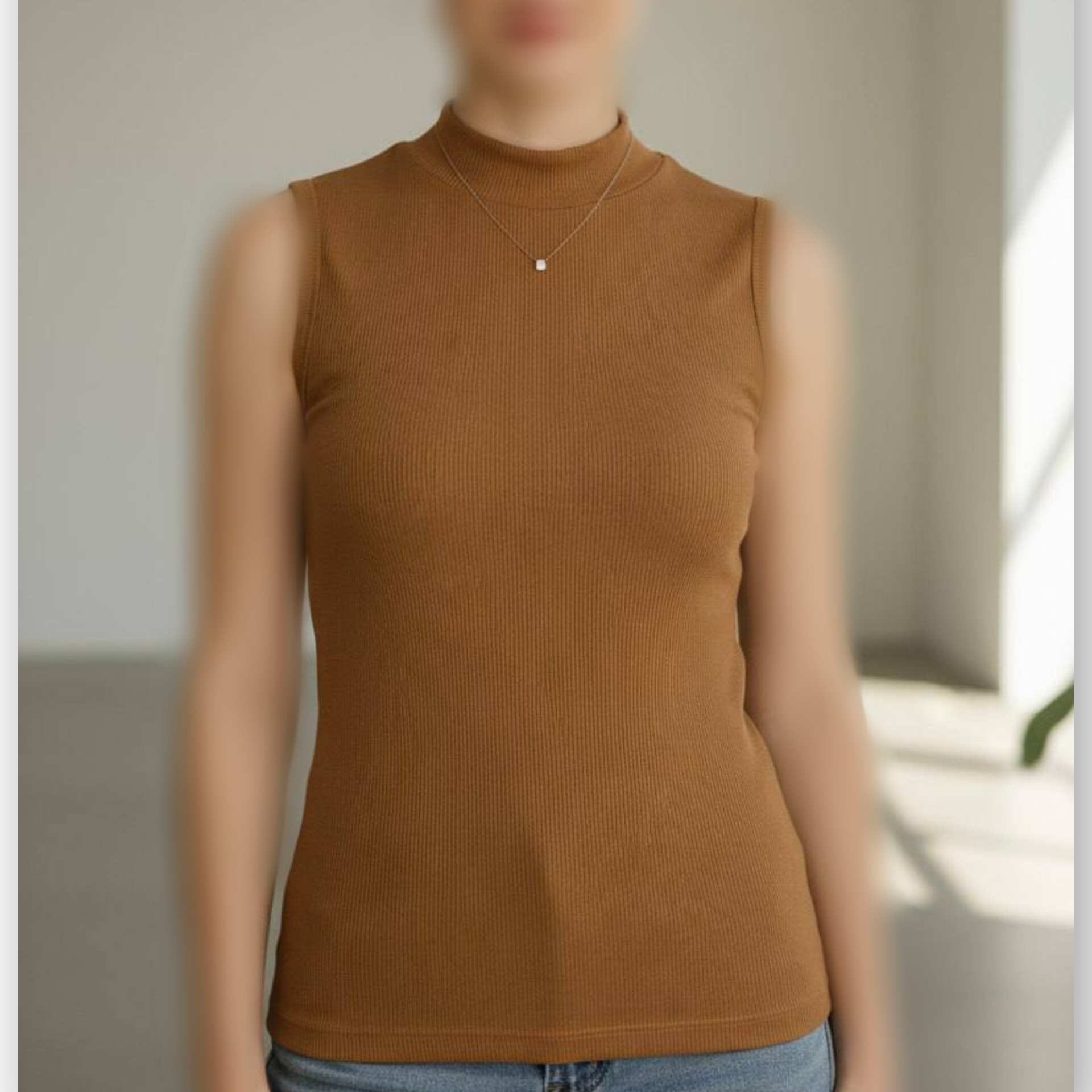 تاپ یقه ۵ سانت قد بلند (پک 6 عددی)