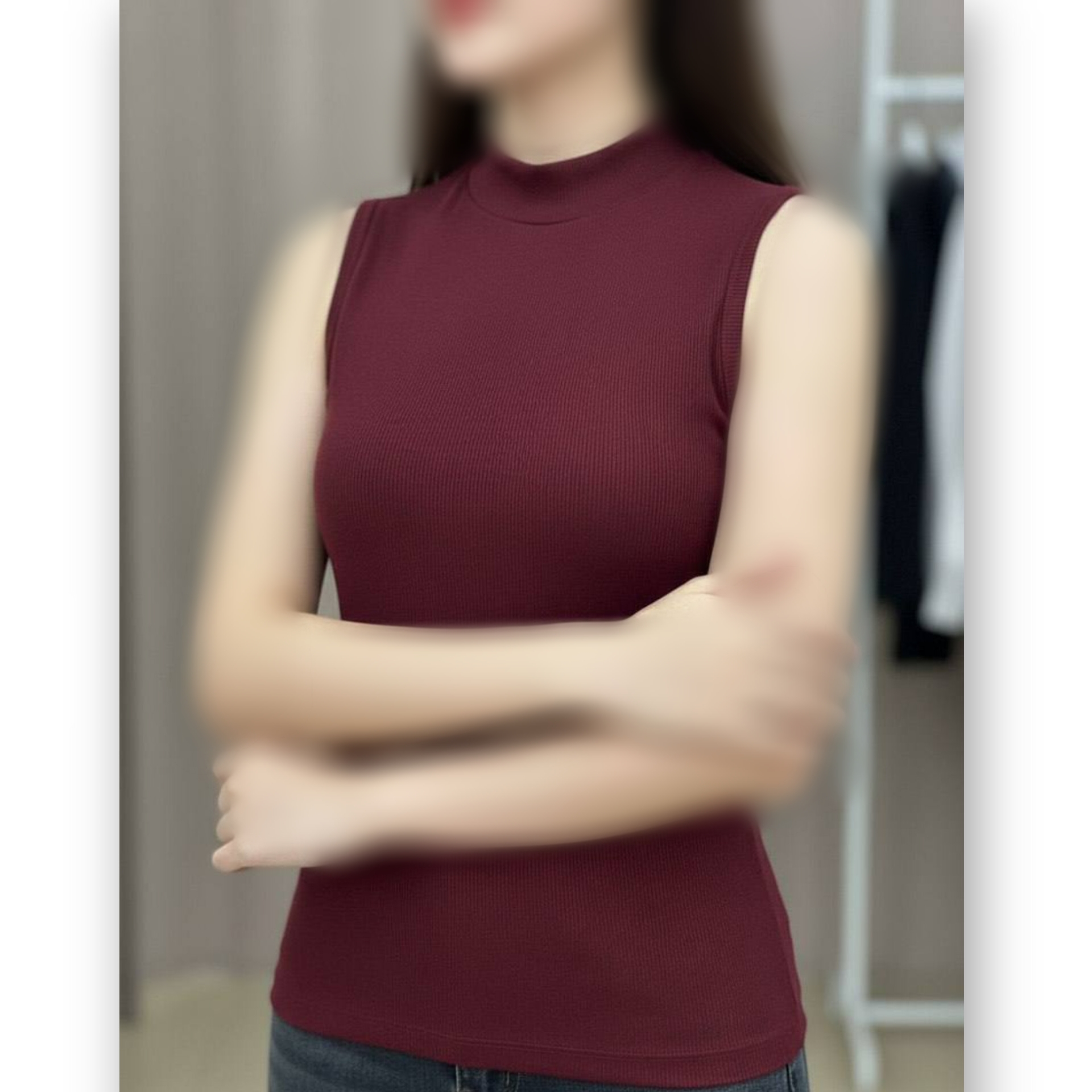 تاپ یقه ۵ سانت قد بلند (پک 6 عددی)