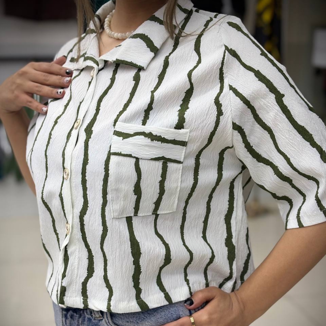 شومیز کراپ پری (پک 5 عددی)