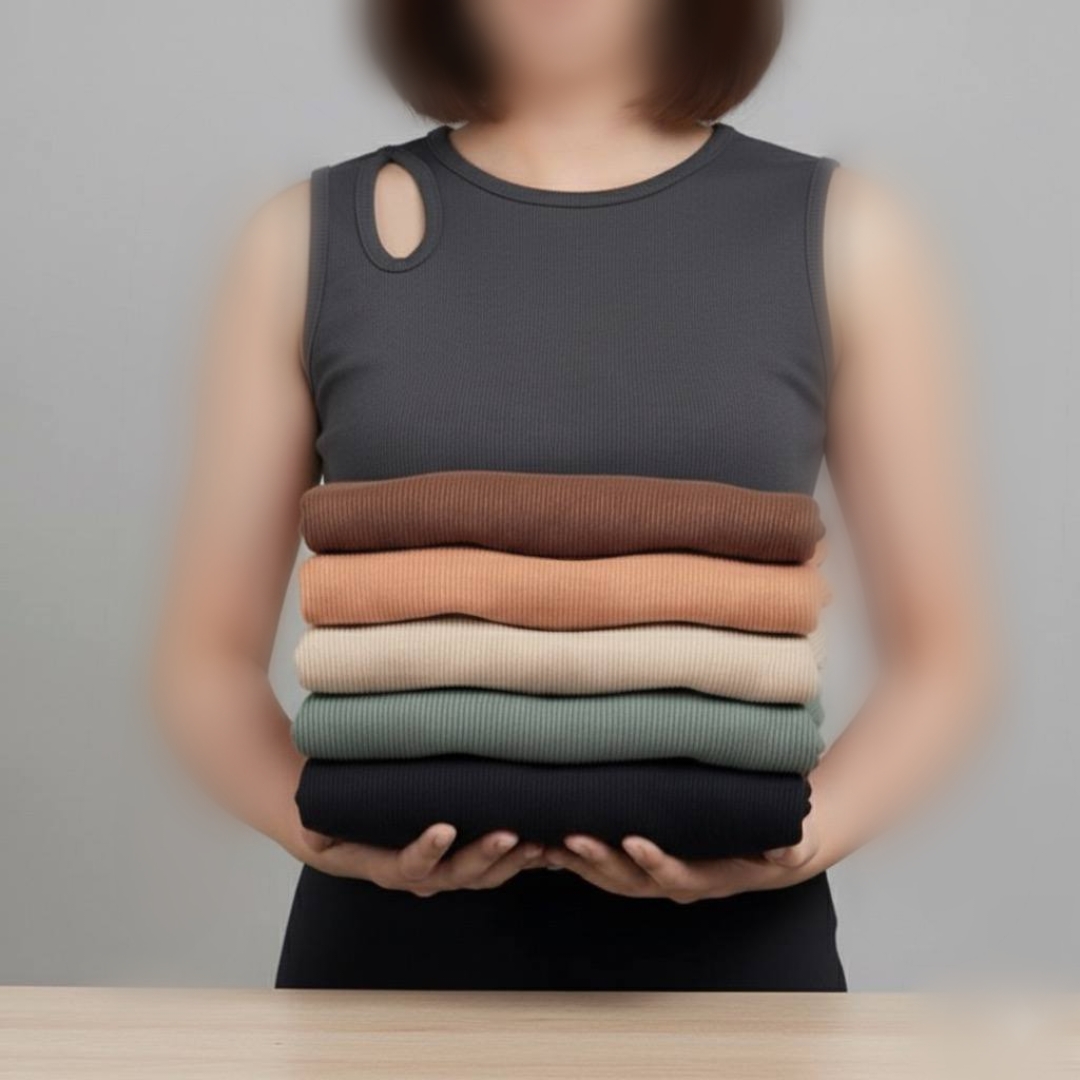 کراپ سرشانه تک اشکی (پک 7 عددی)