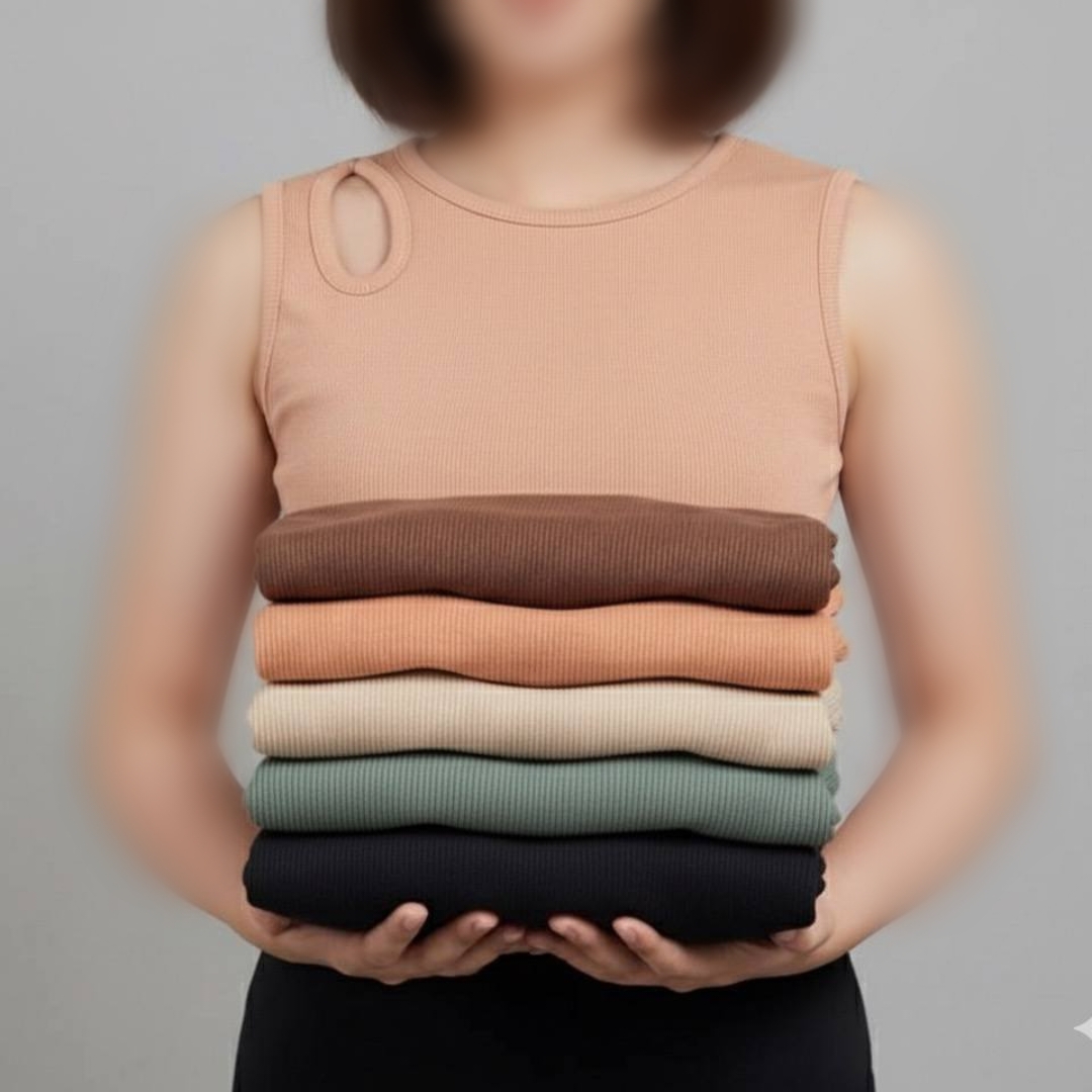 کراپ سرشانه تک اشکی (پک 7 عددی)