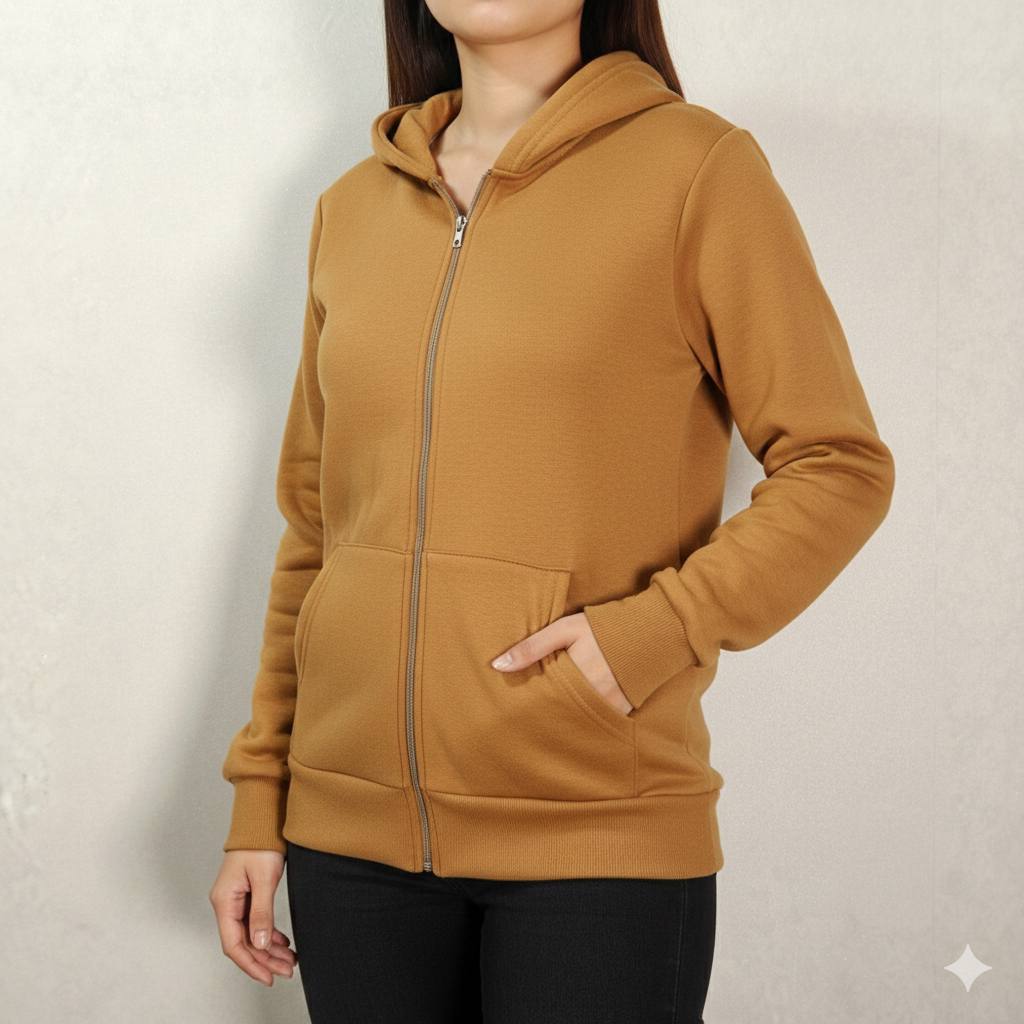 ️سوییشرت کلاهدار جلو زیپ (پک 6 عددی)