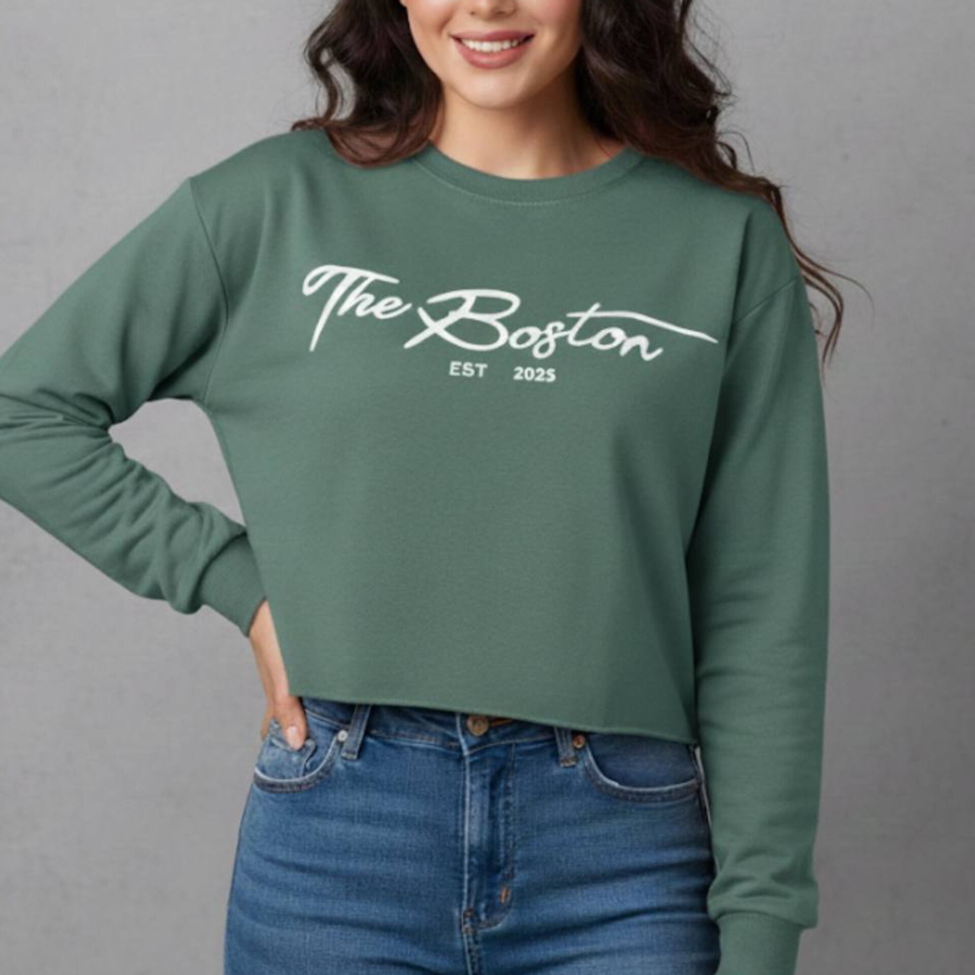 ️کراپ باکسی آستین بلند (پک 6 عددی)