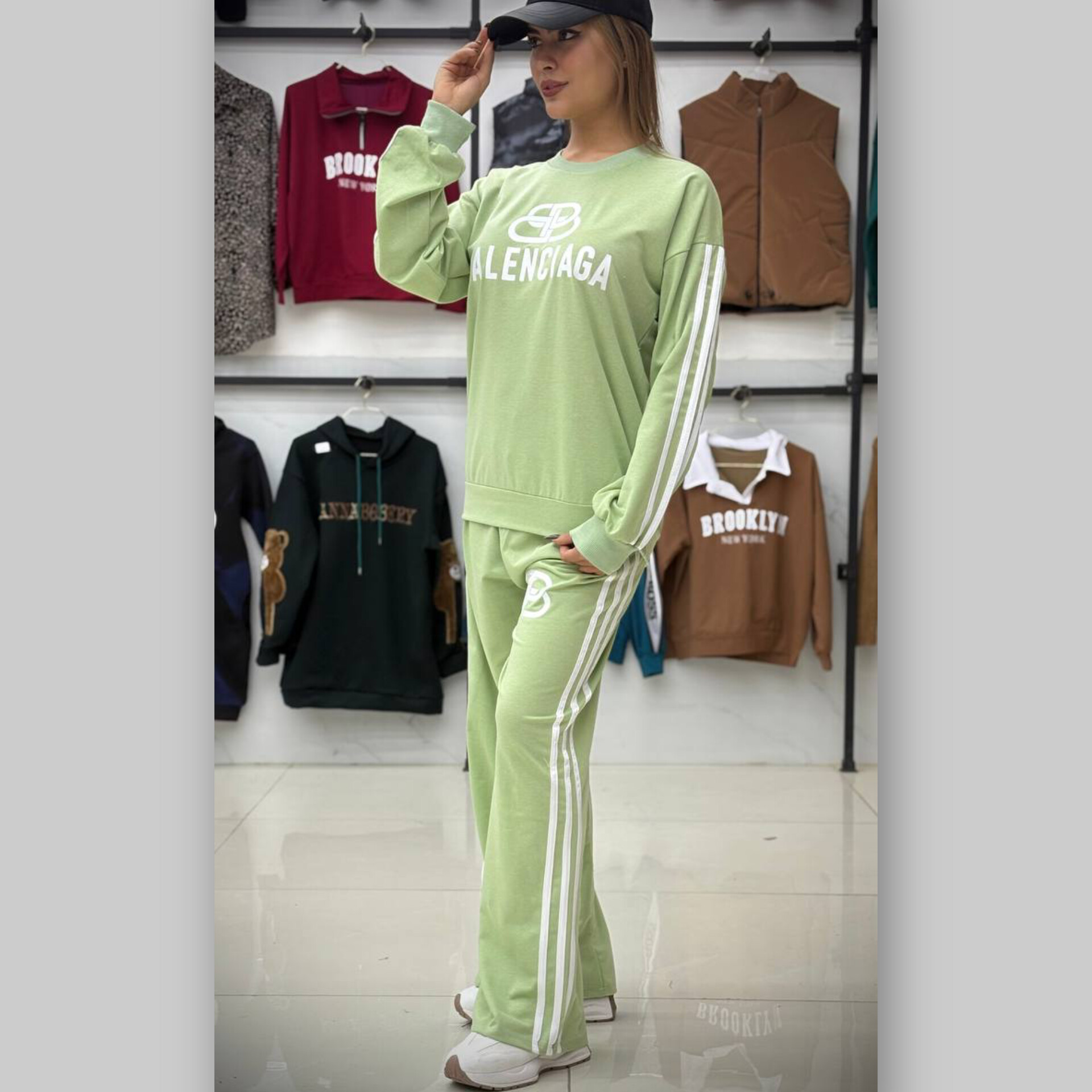 ️ست بلوز و شلوار بالنسیا (پک 6 عددی)