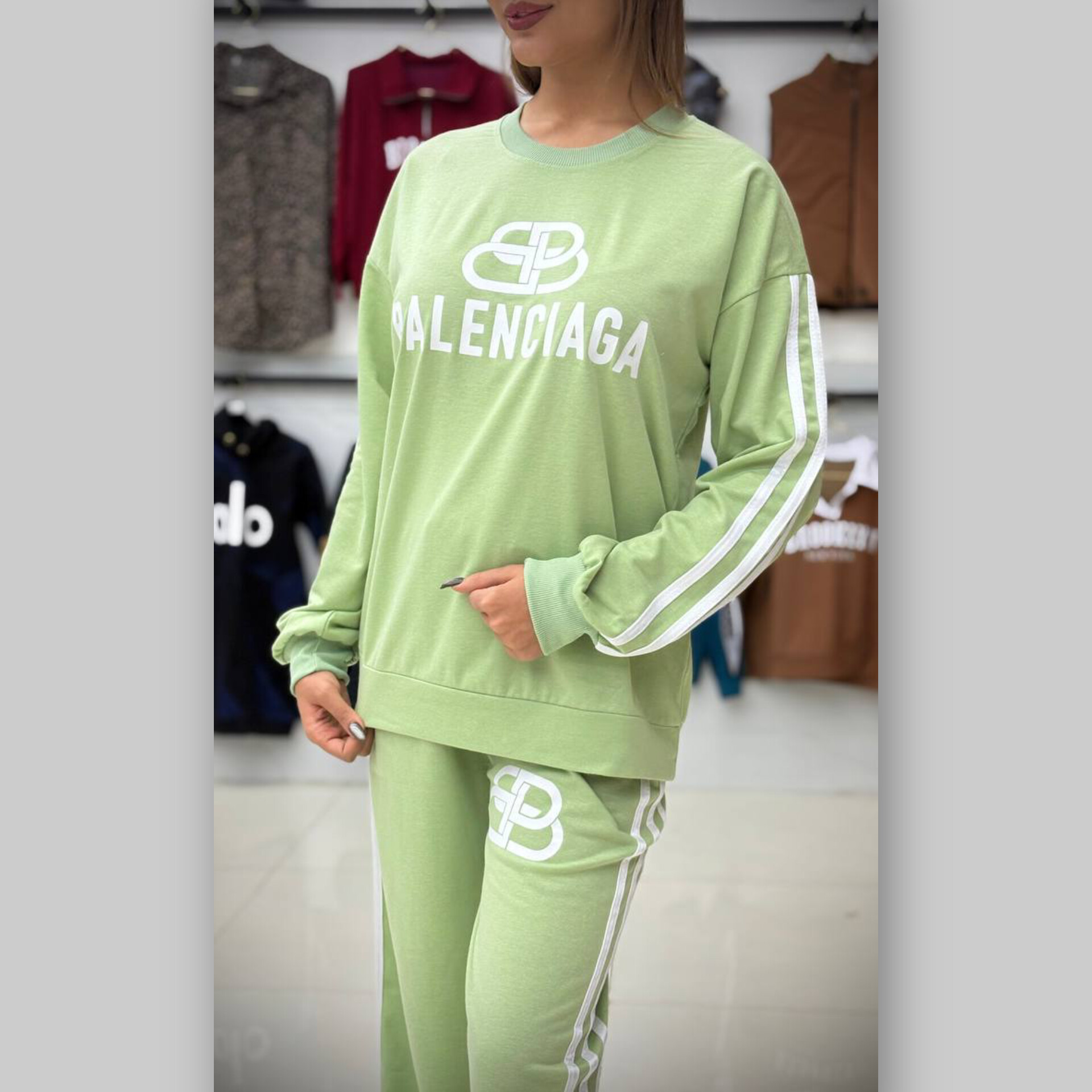 ️ست بلوز و شلوار بالنسیا (پک 6 عددی)