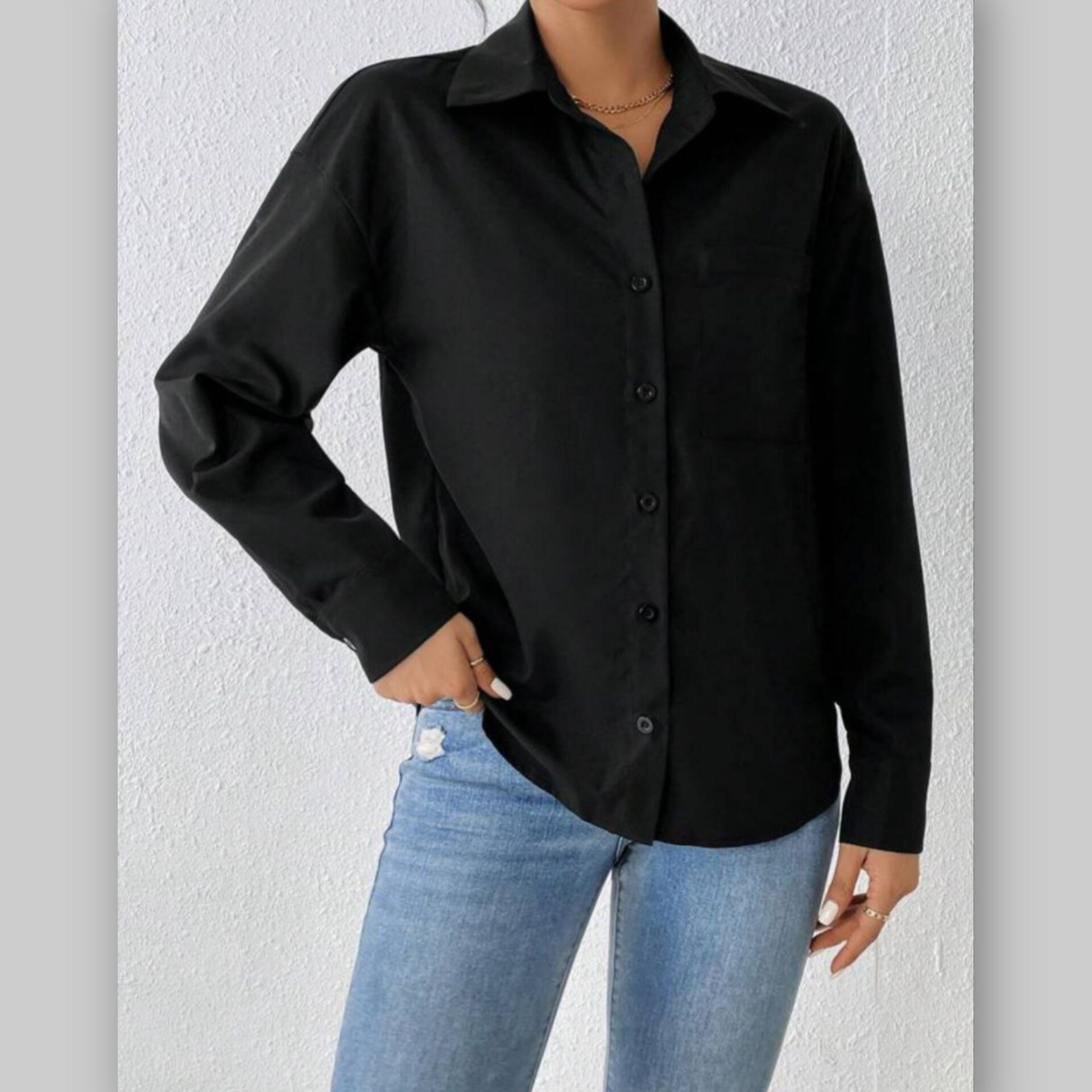 ️شومیز بیسیک تک جیب (پک 3 عددی)