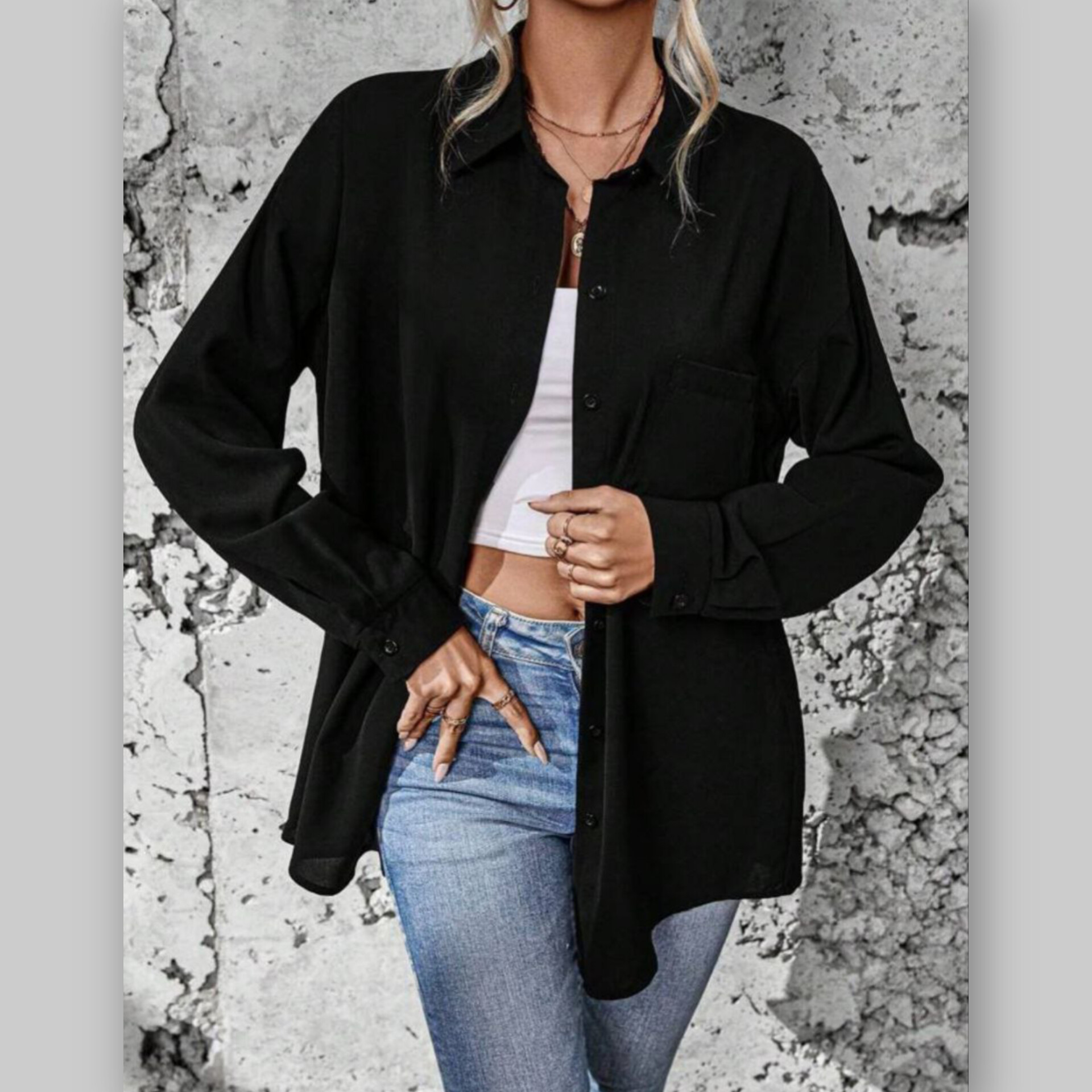 ️شومیز بیسیک تک جیب (پک 3 عددی)