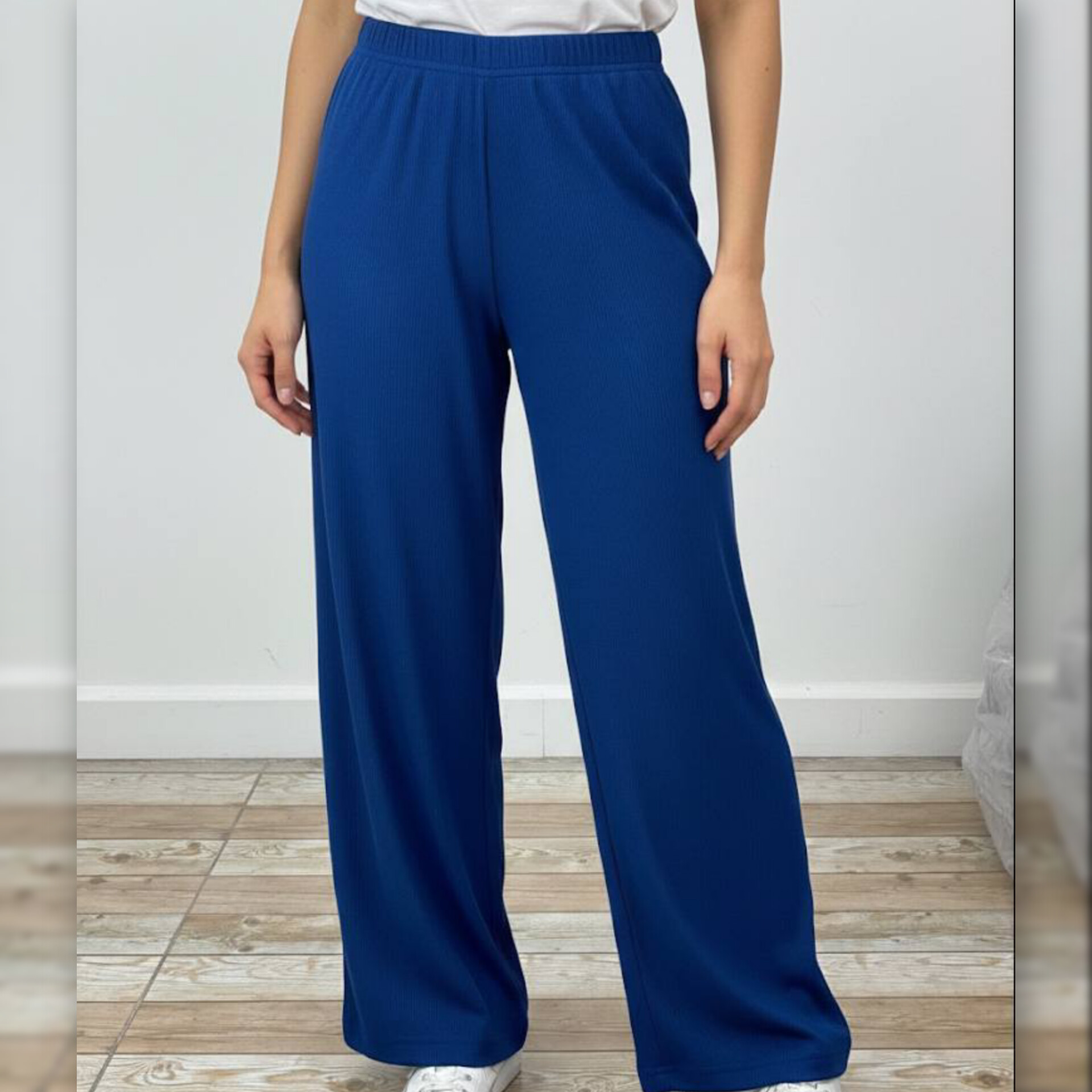 شلوار کمر کش راستا قواره دار (پک 6 عددی)