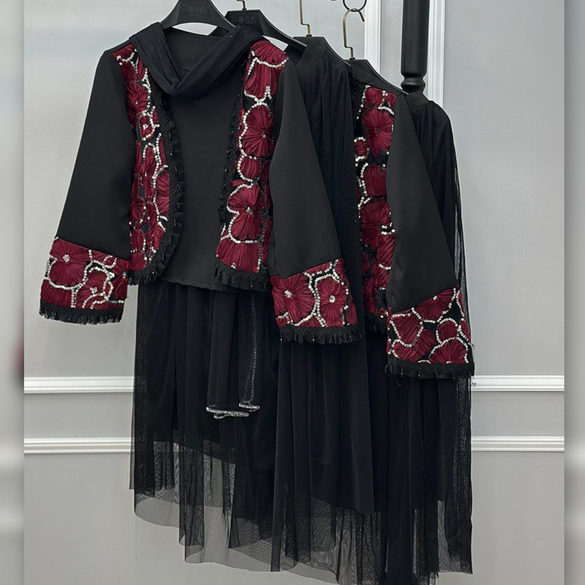 ️کت دامن شال شهرزاد (پک 2 عددی)