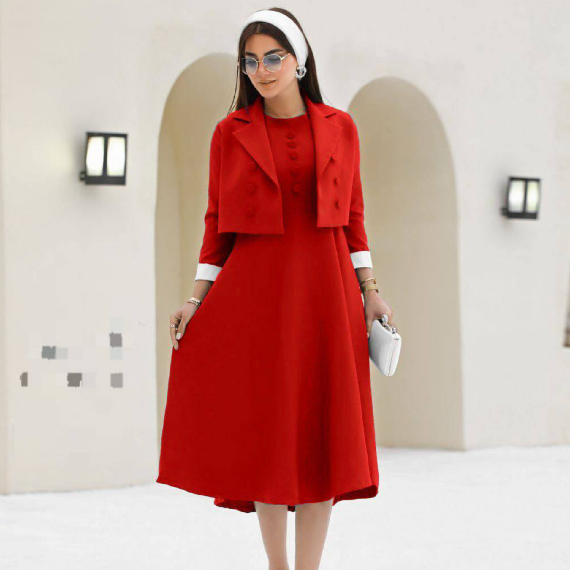 ️ست کت و سارافن یلدایی (پک 2 عددی)