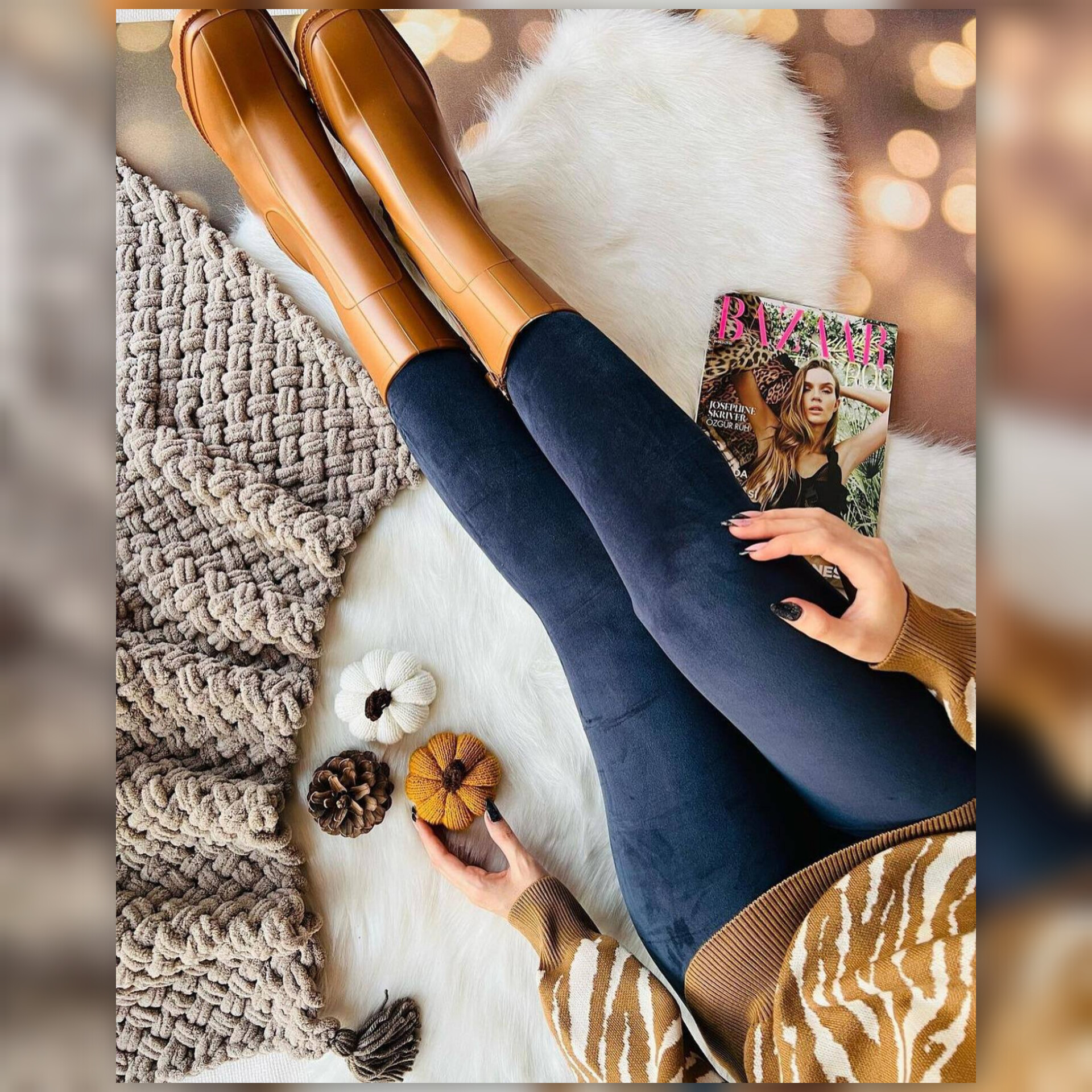 ساپورت مخمل داخل خز (کرکی) (پک 8 عددی)