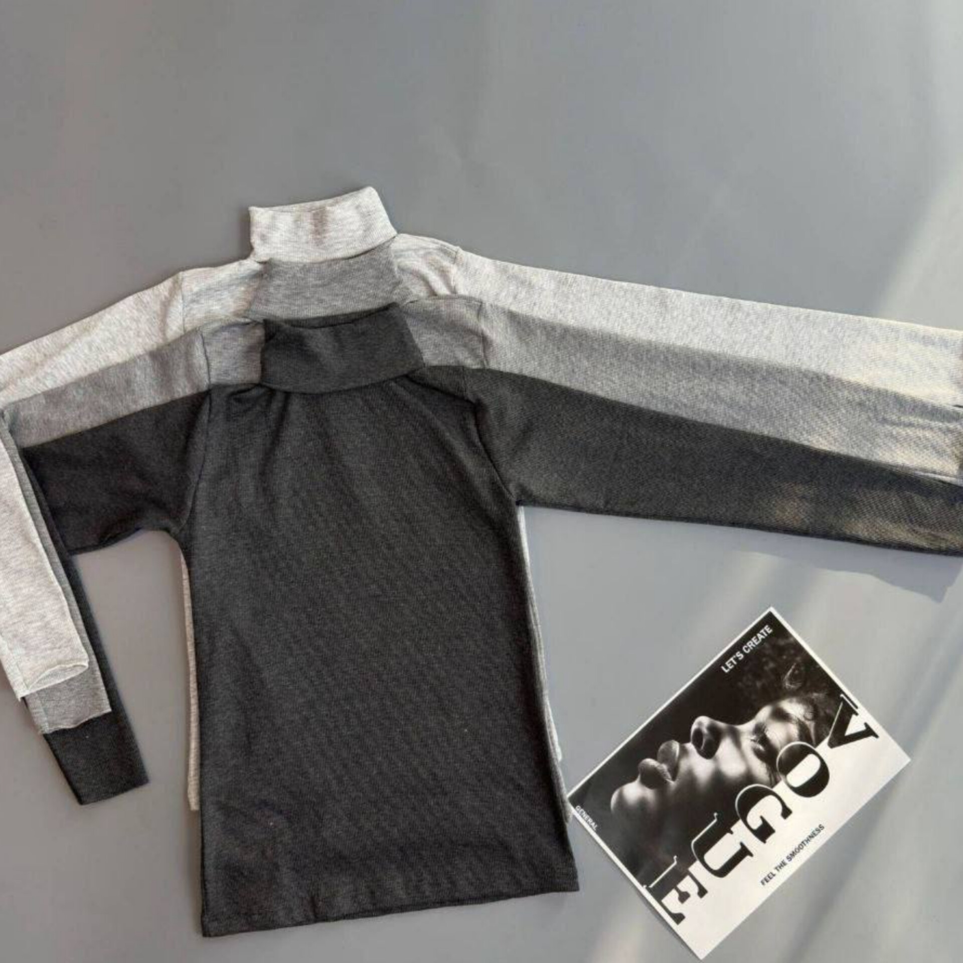 ️️بلوز بیسیک یقه اسکی (پک 6 عددی)