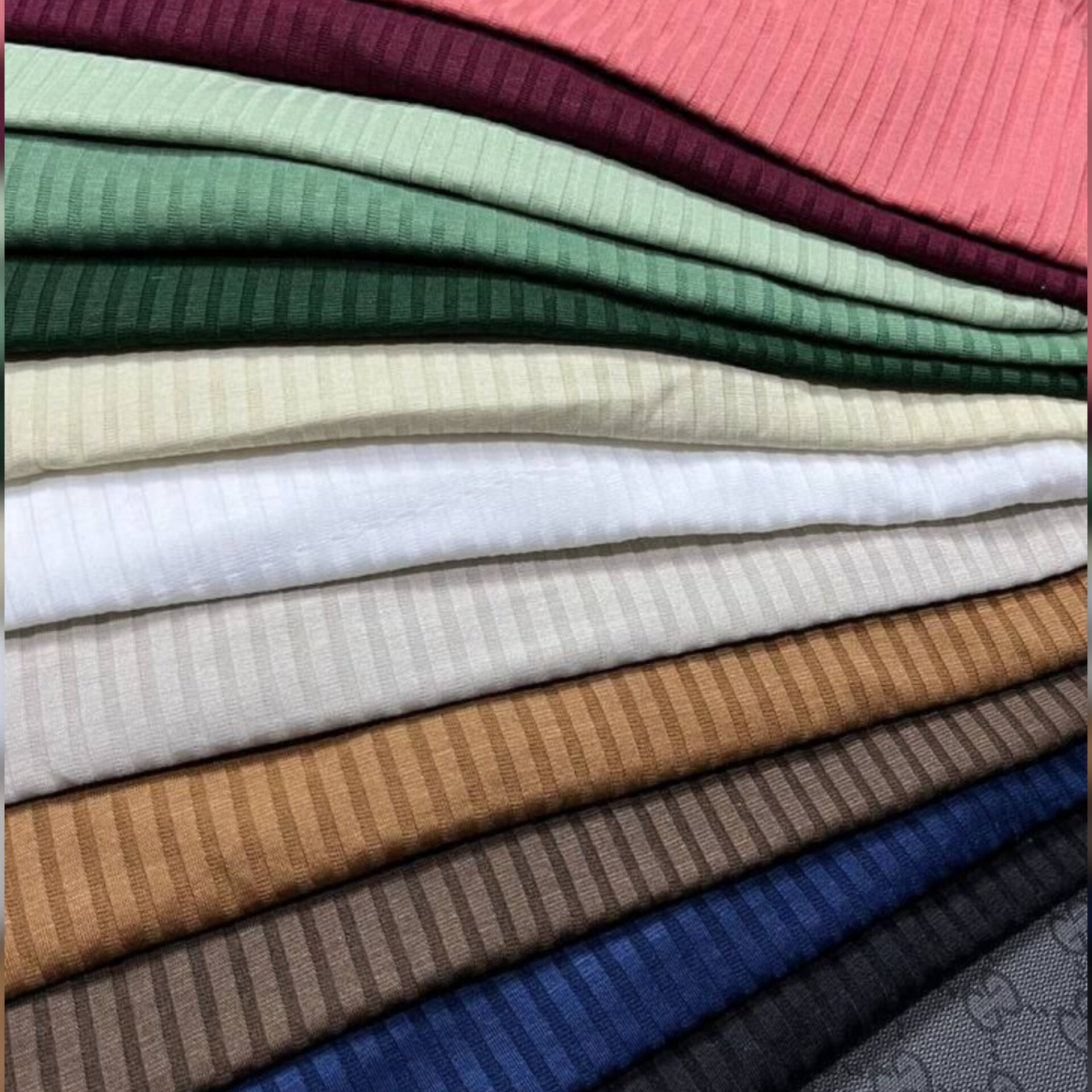 ️بلوز بیسیک یقه خشتی (پک 6 عددی)