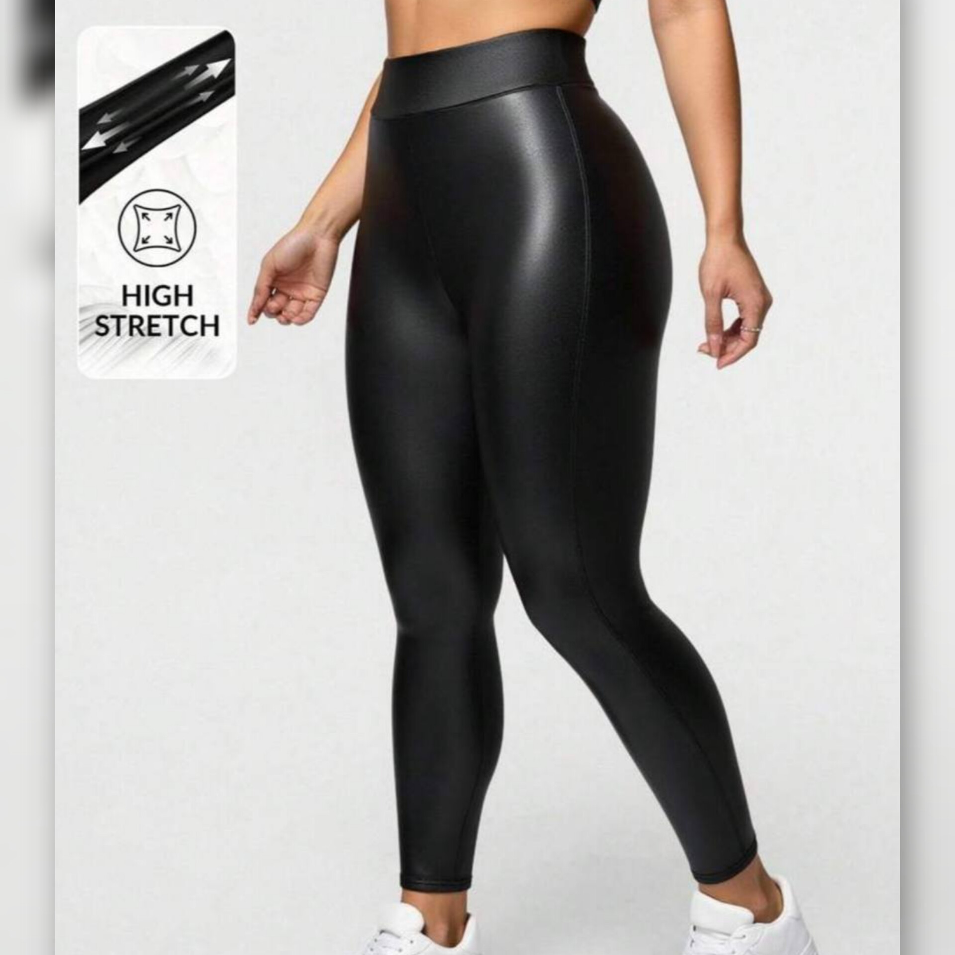 ️ساپورت چرم(شاین) زنانه براق (پک 6 عددی)