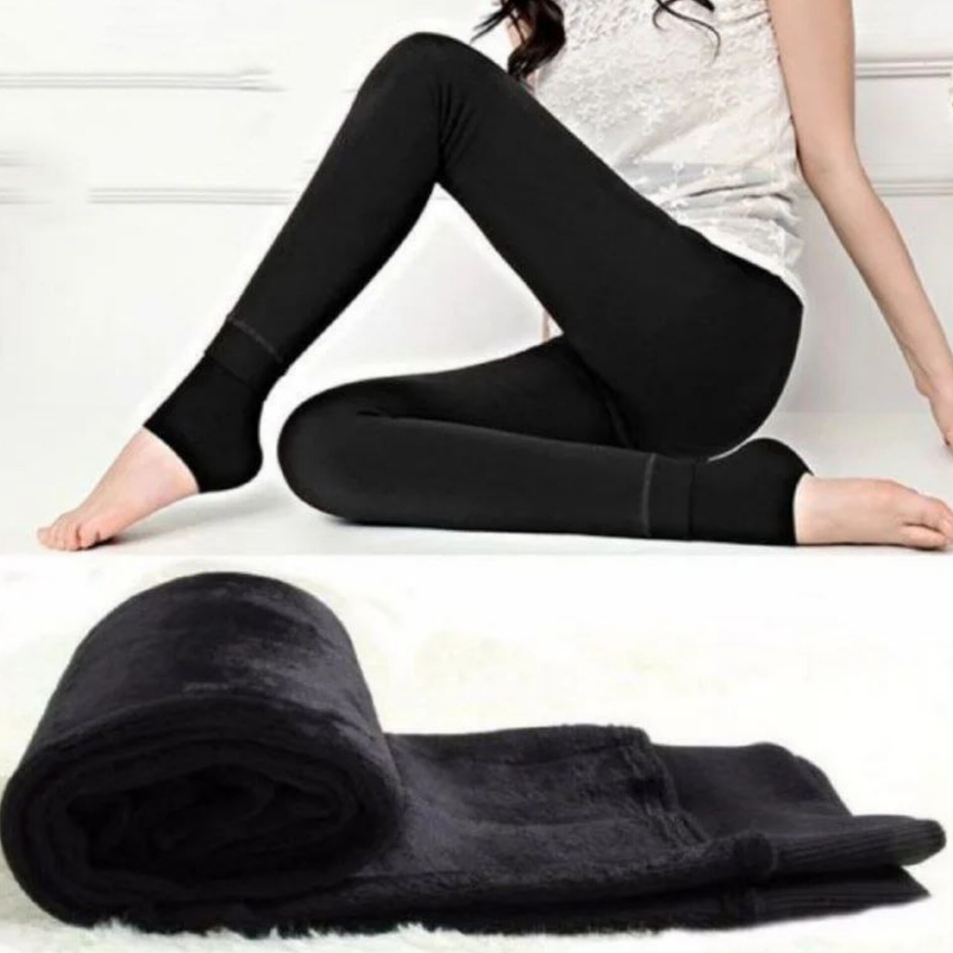 شلوار گرم ۳ کاره بچه گانه تو خز (پک 6 عددی)