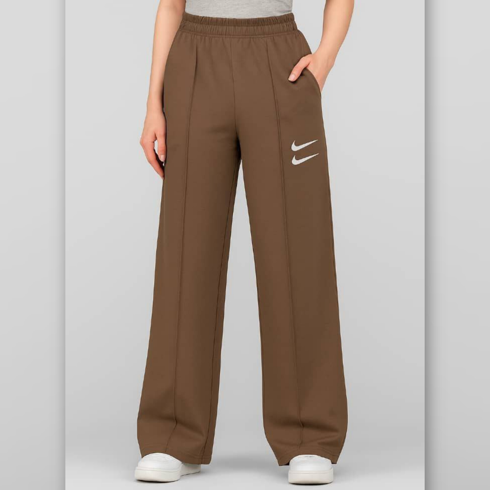 شلوار بگ نایک جلو دوخت خط اتو (پک 6 عددی)