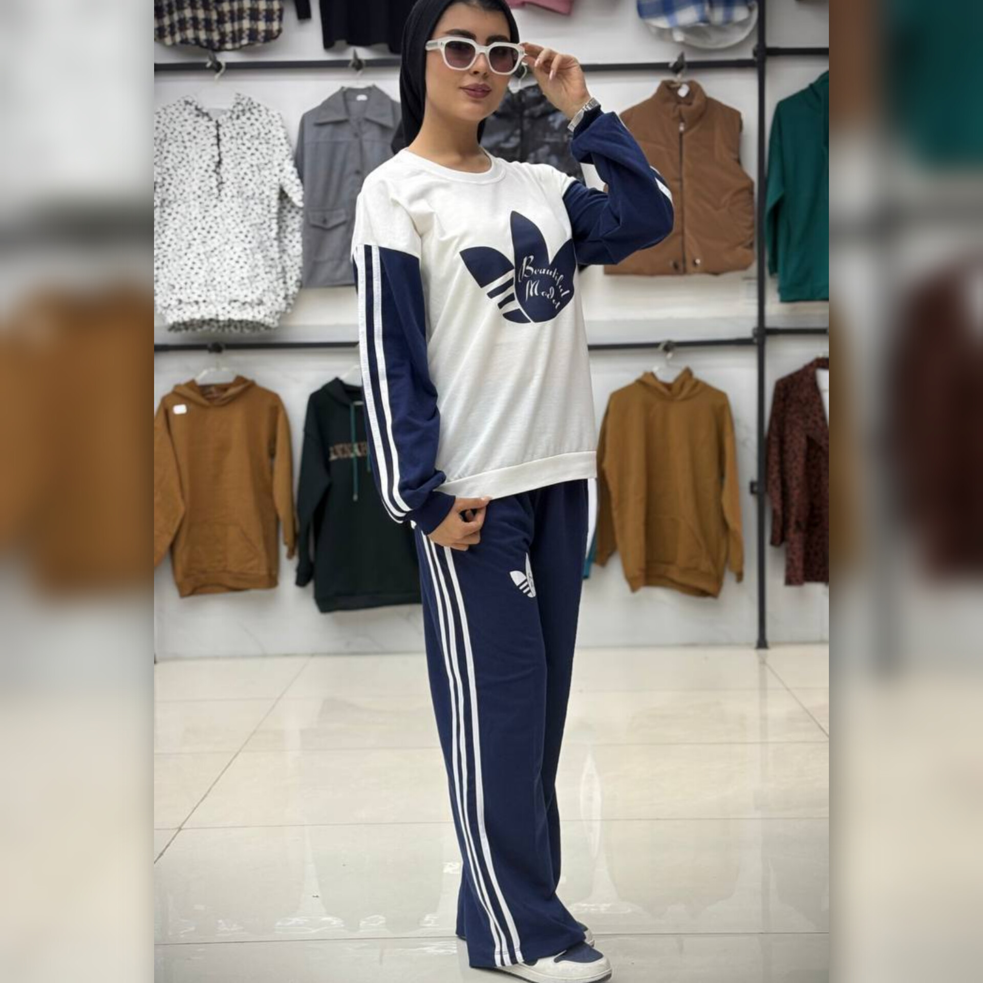 ست بلوز و شلوار آدیداس (پک 6 عددی)