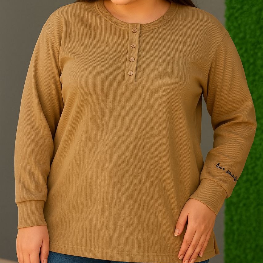 بلوزاستین بلند 4دکمه (پک 4 عددی)