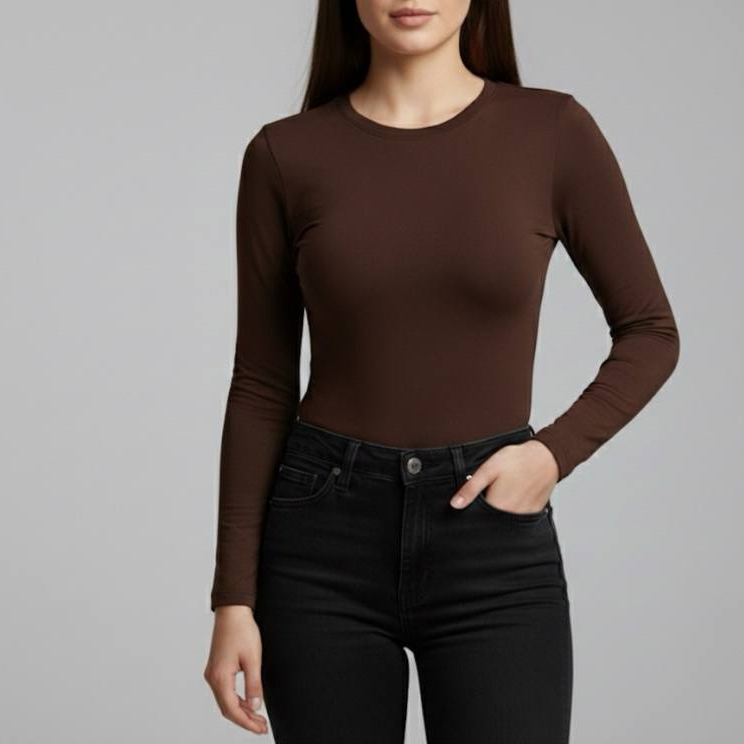 بادی بیسیک یقه گرد (پک 6 عددی)