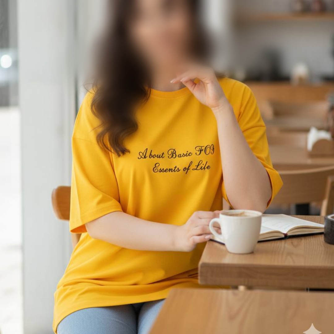 ️تیشرت باکسی ترک چاپ انگلیسی (پک 8 عددی)