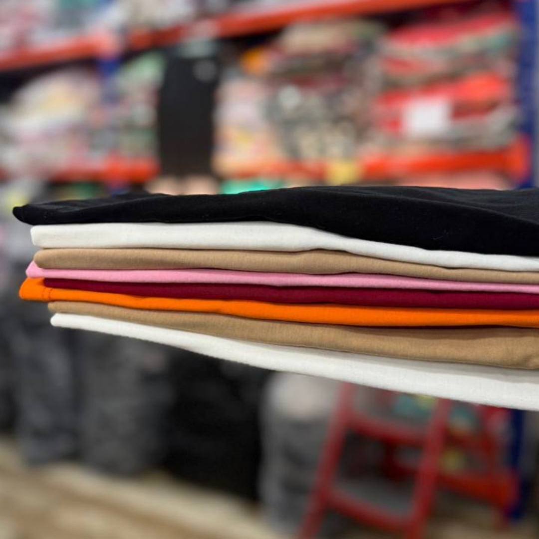 ️تاپ یقه گرد فول قواره (پک 4 عددی)